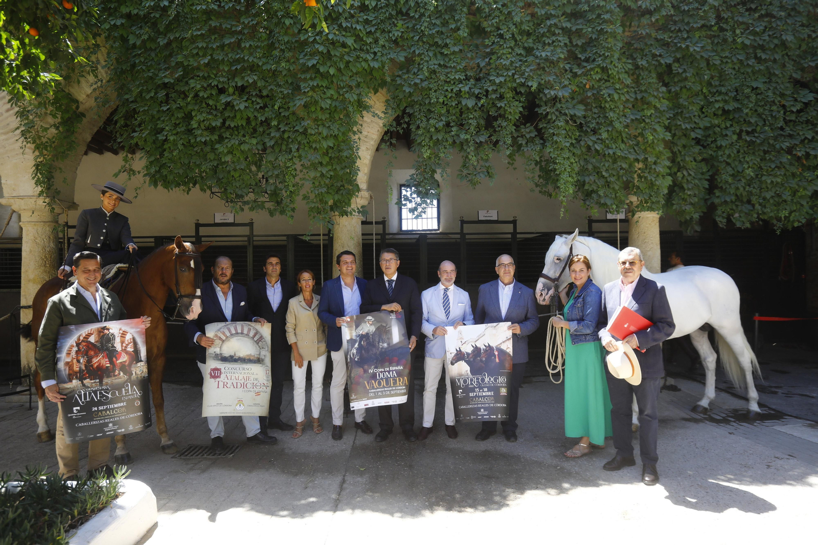 Presentación de Cabalcor 2022 en Caballerizas Reales.