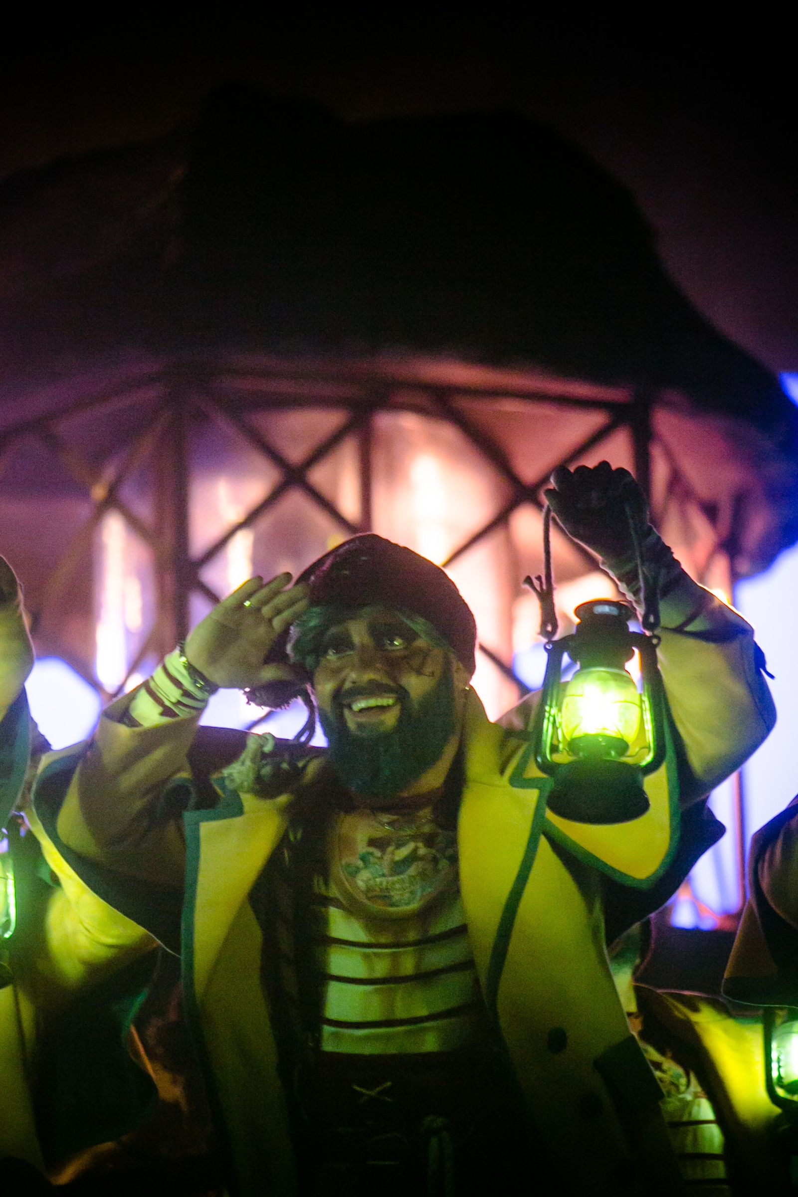 Comparsa "Los luceros".