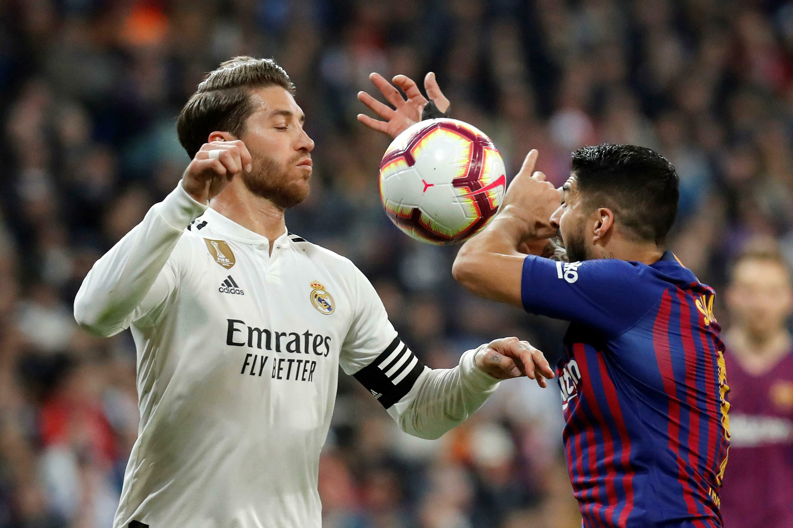 Las imágenes del Real Madrid-Barcelona
