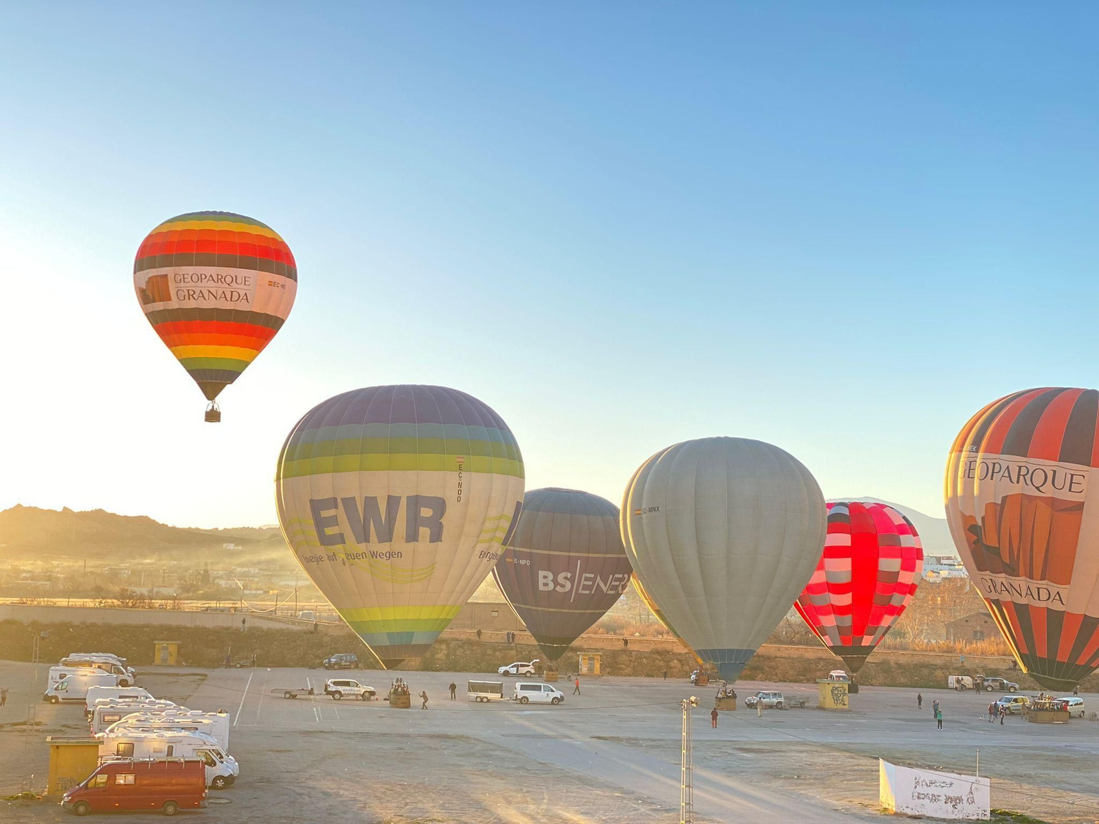 FOTOGALERÍA: El Geoparque a vista de globo aerostático
