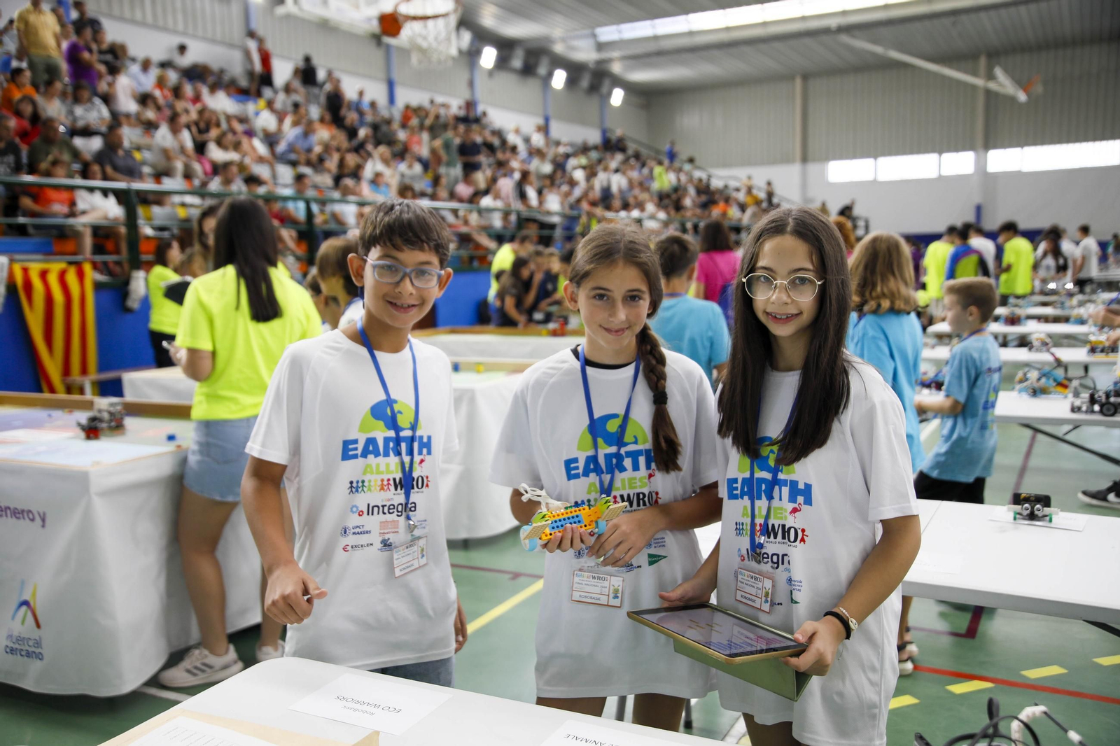 Las imágenes del World robot olympiad en Huércal de Almería