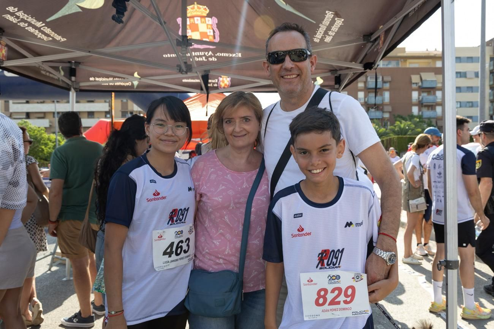 La quinta edición de la Carrera Solidaria Jaén Ruta 091 (I)