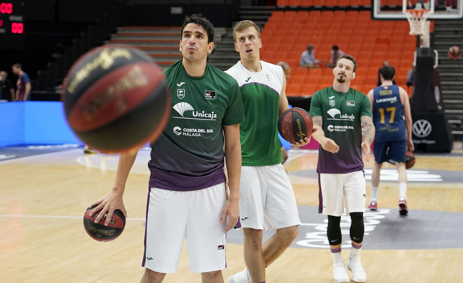 El Baskonia-Unicaja, en fotos