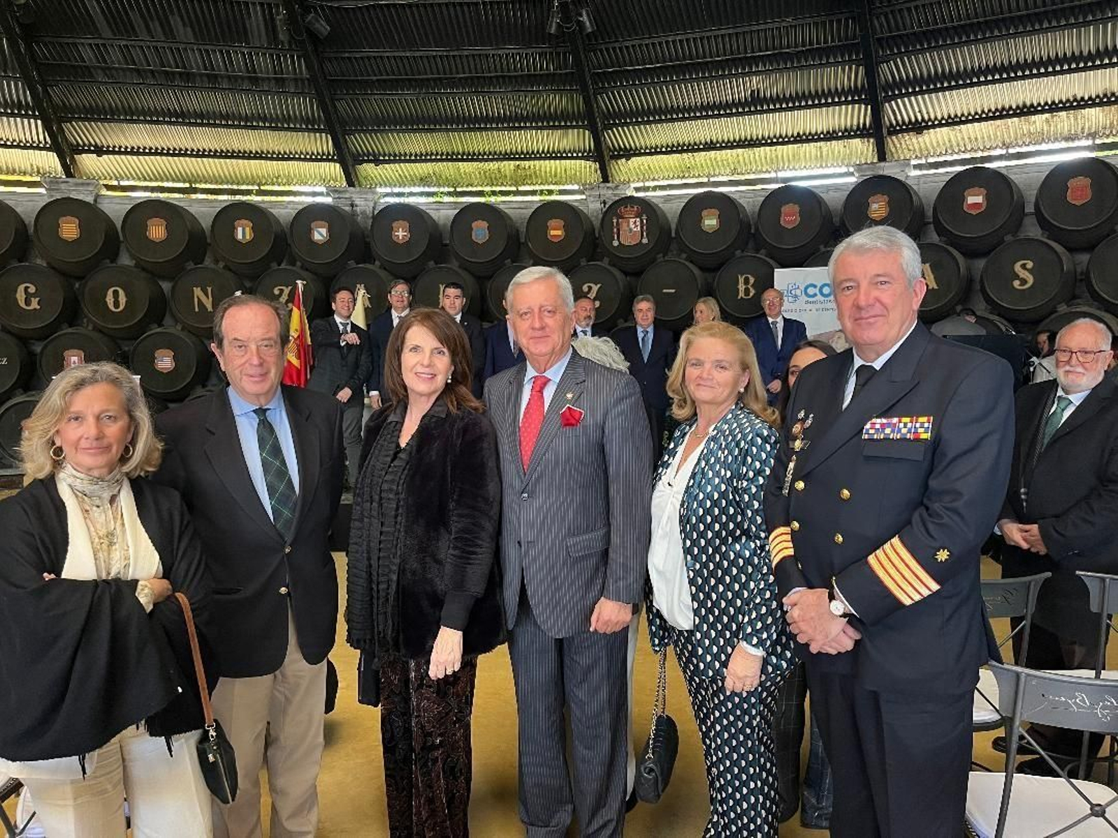 Adela González, Antonio Castaño, Concha Villegas, José María Gómez, Carmen Villanueva y Adolfo Carabot.