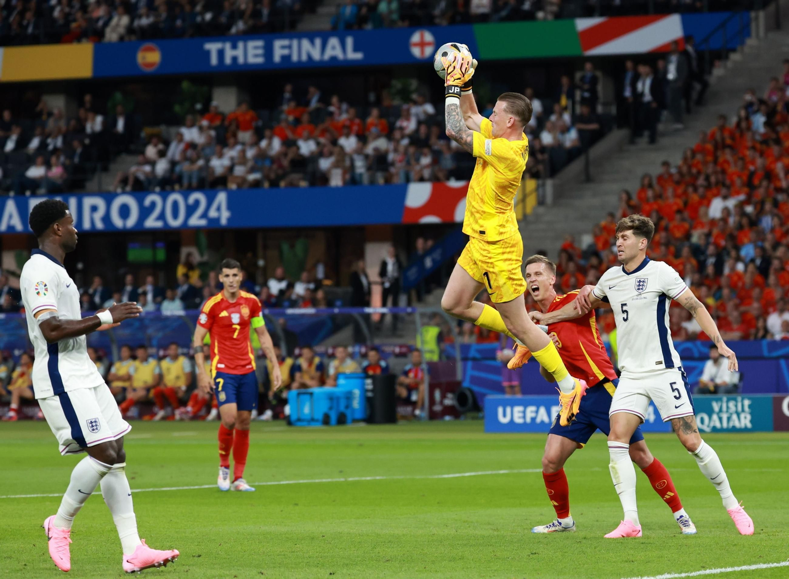 Las mejores fotos de la final España - Inglaterra
