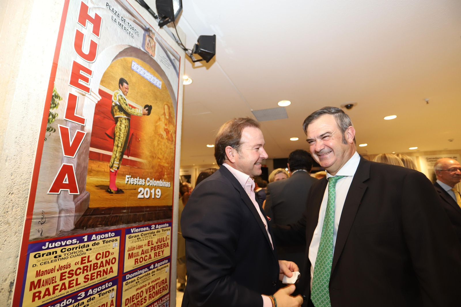 Imágenes  de la recepción en los premios taurinos El Cabezo