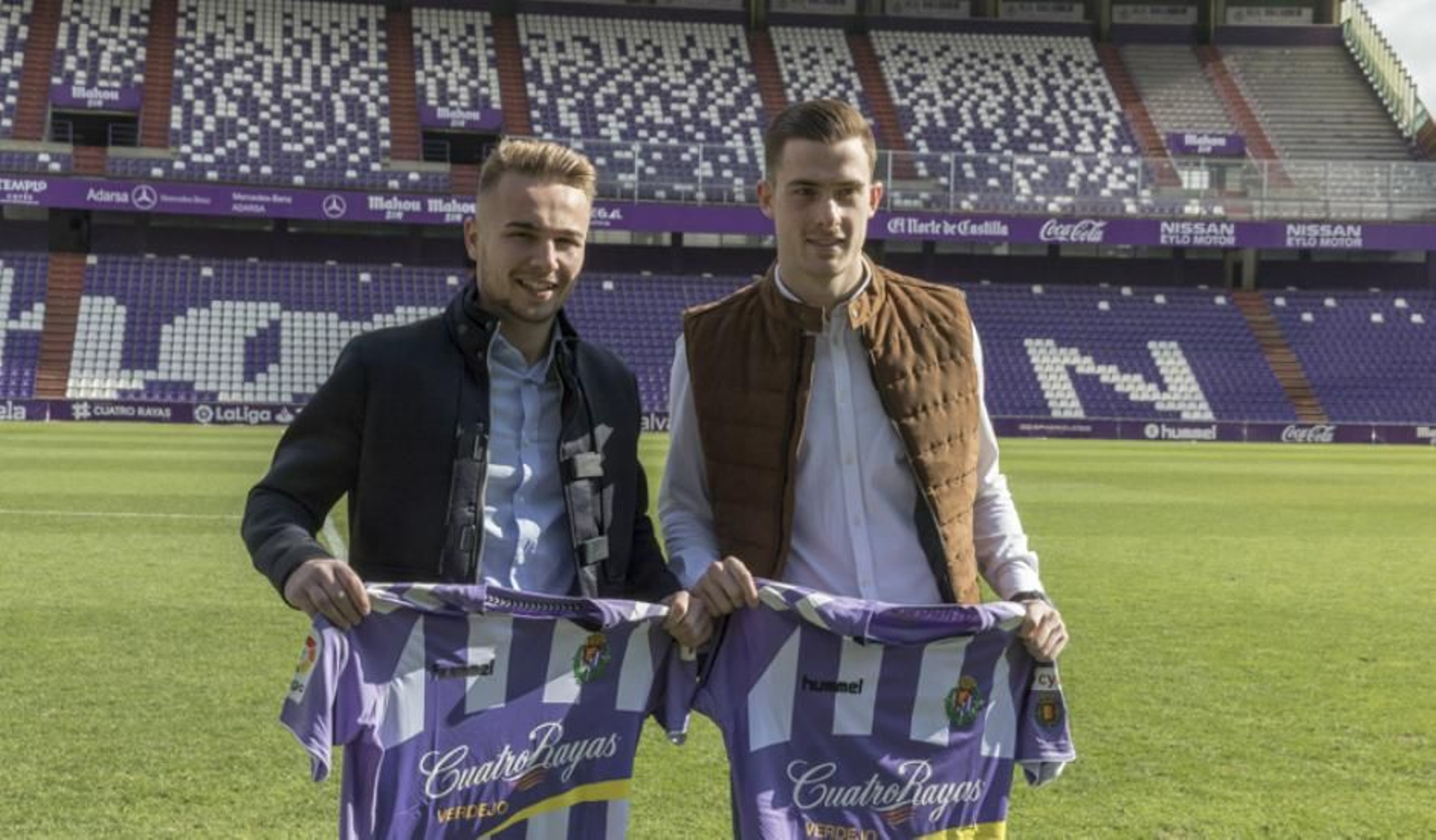 Javi Ontiveros y Toni Martínez.