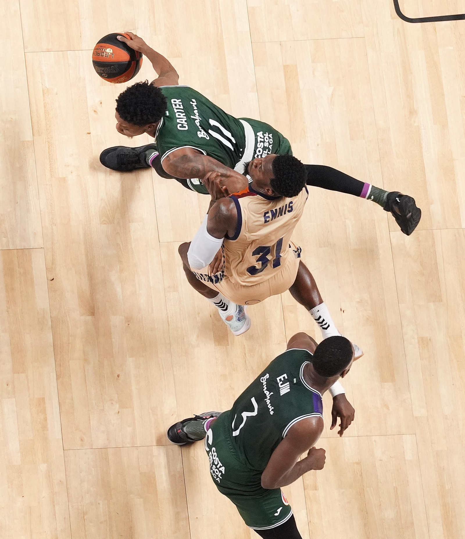 Melvin Ejim, sus cuatro años y seis títulos en Málaga