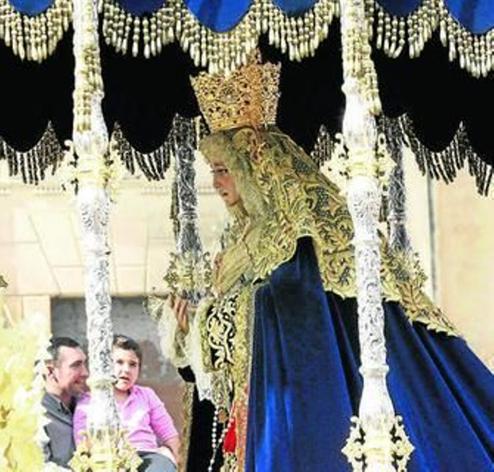 La Virgen de la Amargura, en el pasado Domingo de Ramos.