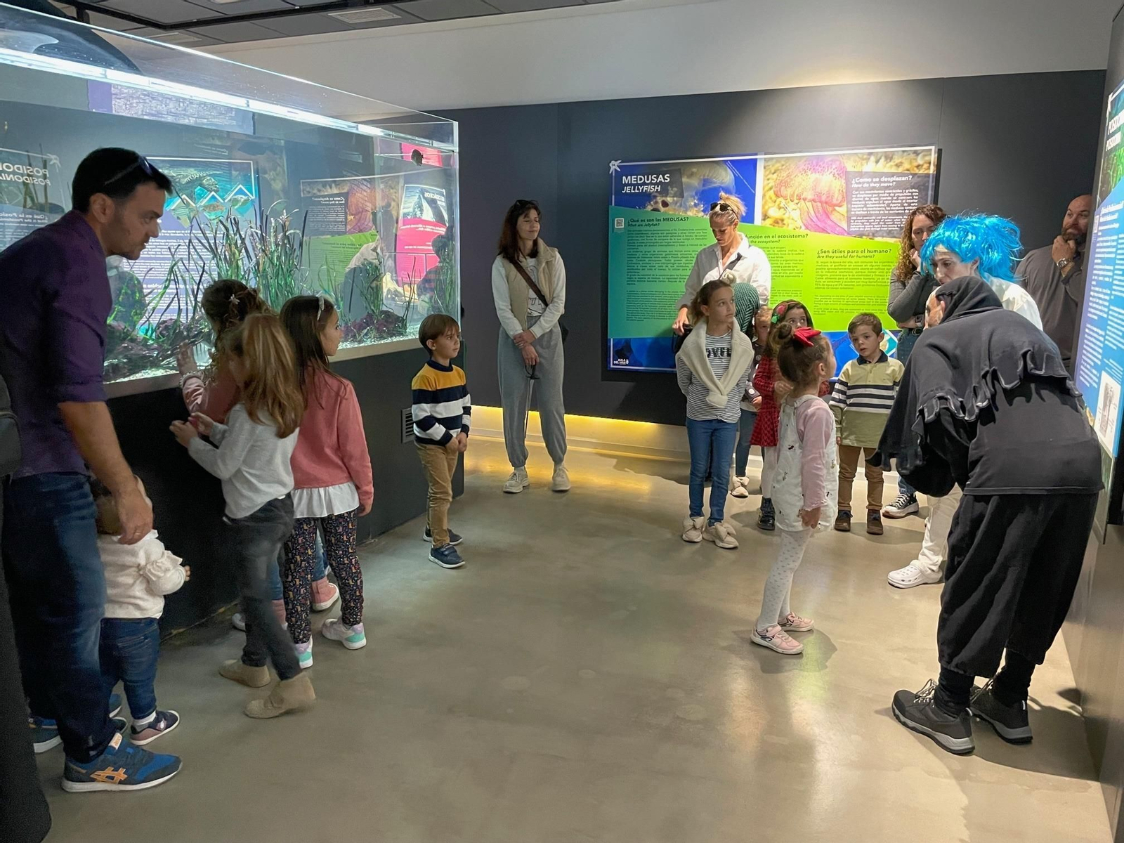 El Aula del Mar está desarrollando multitud de iniciativas contempladas en el programa 'La mar de divertida'.