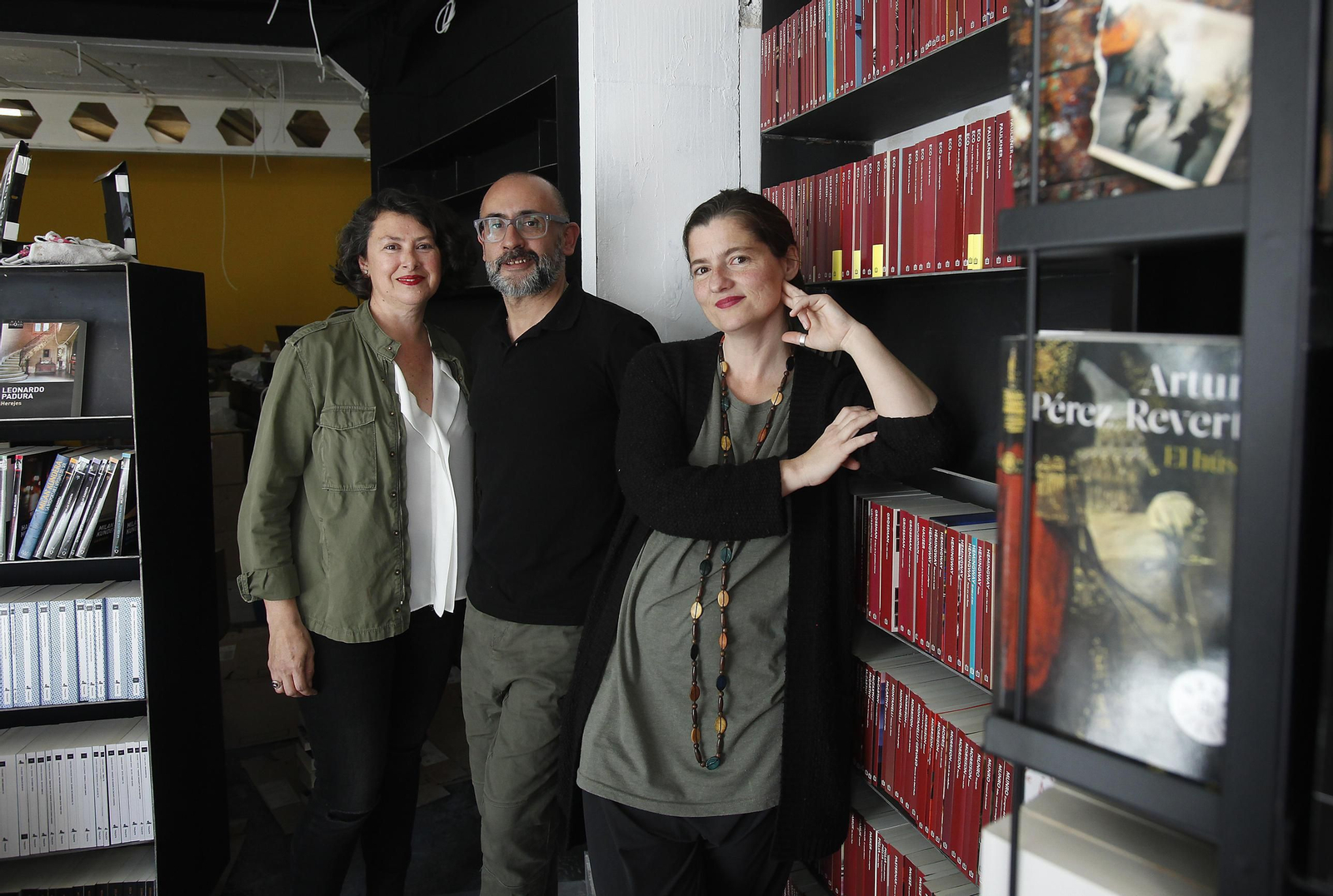 Begoña Torres, Joaquín Sovilla y Maite Aragón, los responsables de este nuevo proyecto.