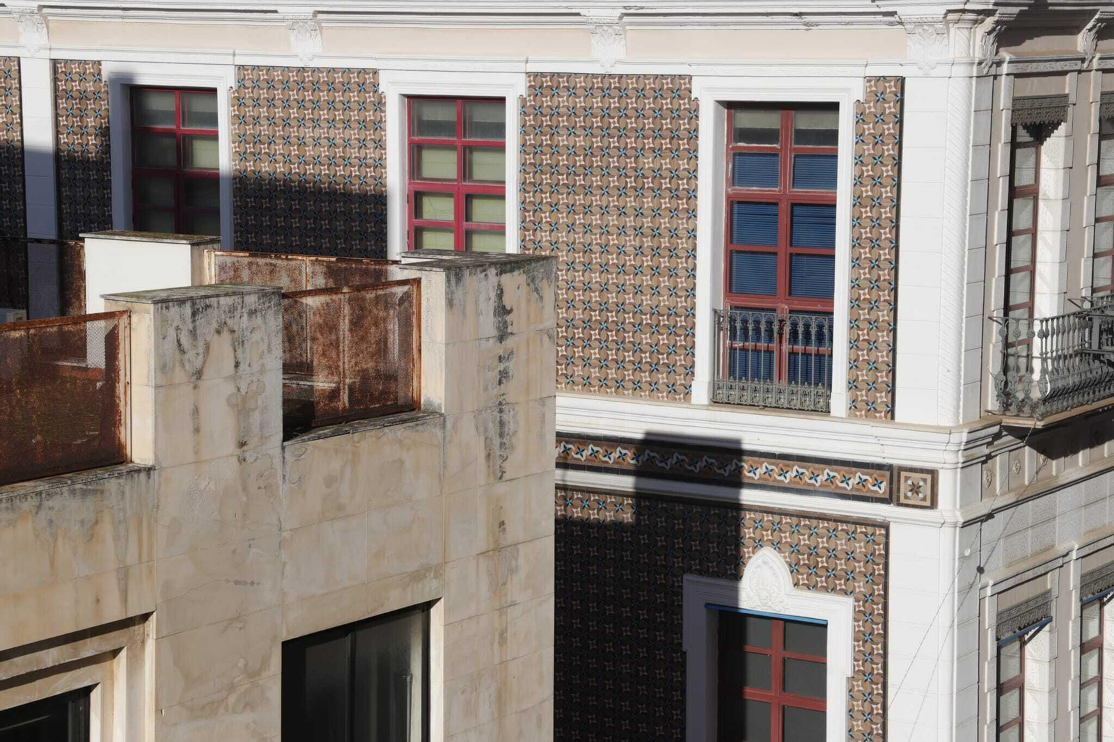 Edificios de la calle Radio Algeciras. Edificios de la calle Radio Algeciras.