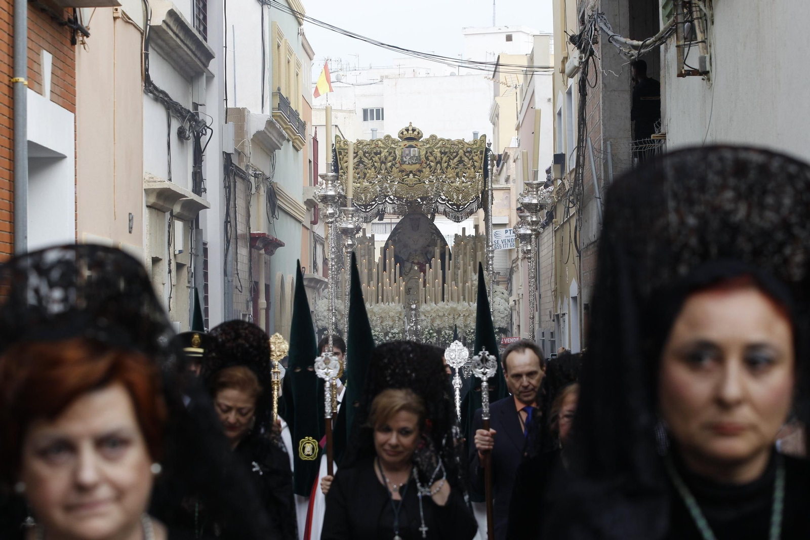 Imágenes de la Procesión de la Macarena. Semana Santa Almería 2019