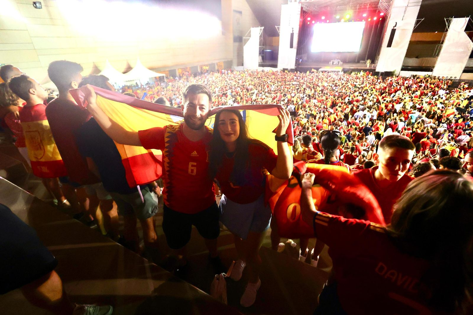 Las fotos de la celebración del título de la Eurocopa de España en el Cortijo de Torres