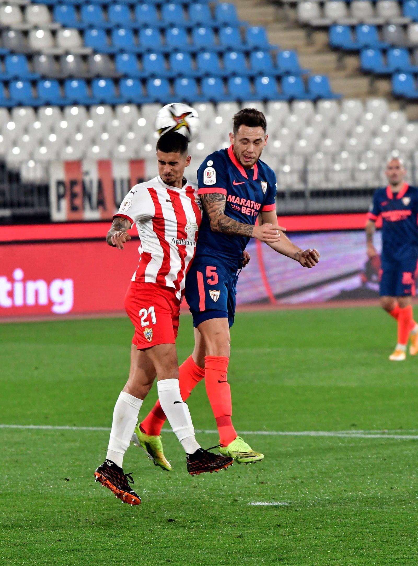 Las fotos del Almería-Sevilla de Copa del Rey