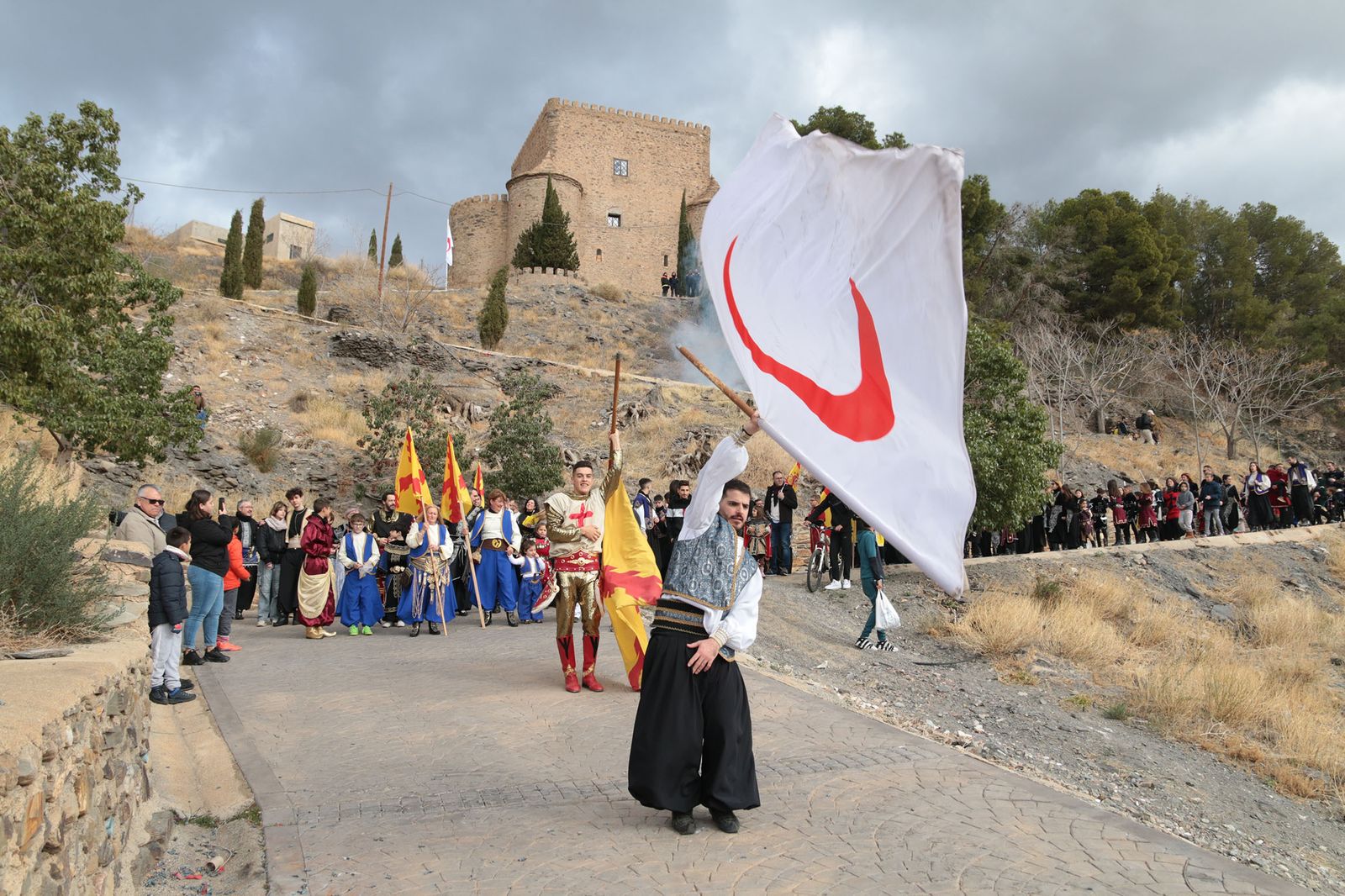 Los Moros y Cristianos de Gérgal se enfrentan en las fiestas de San Sebastián