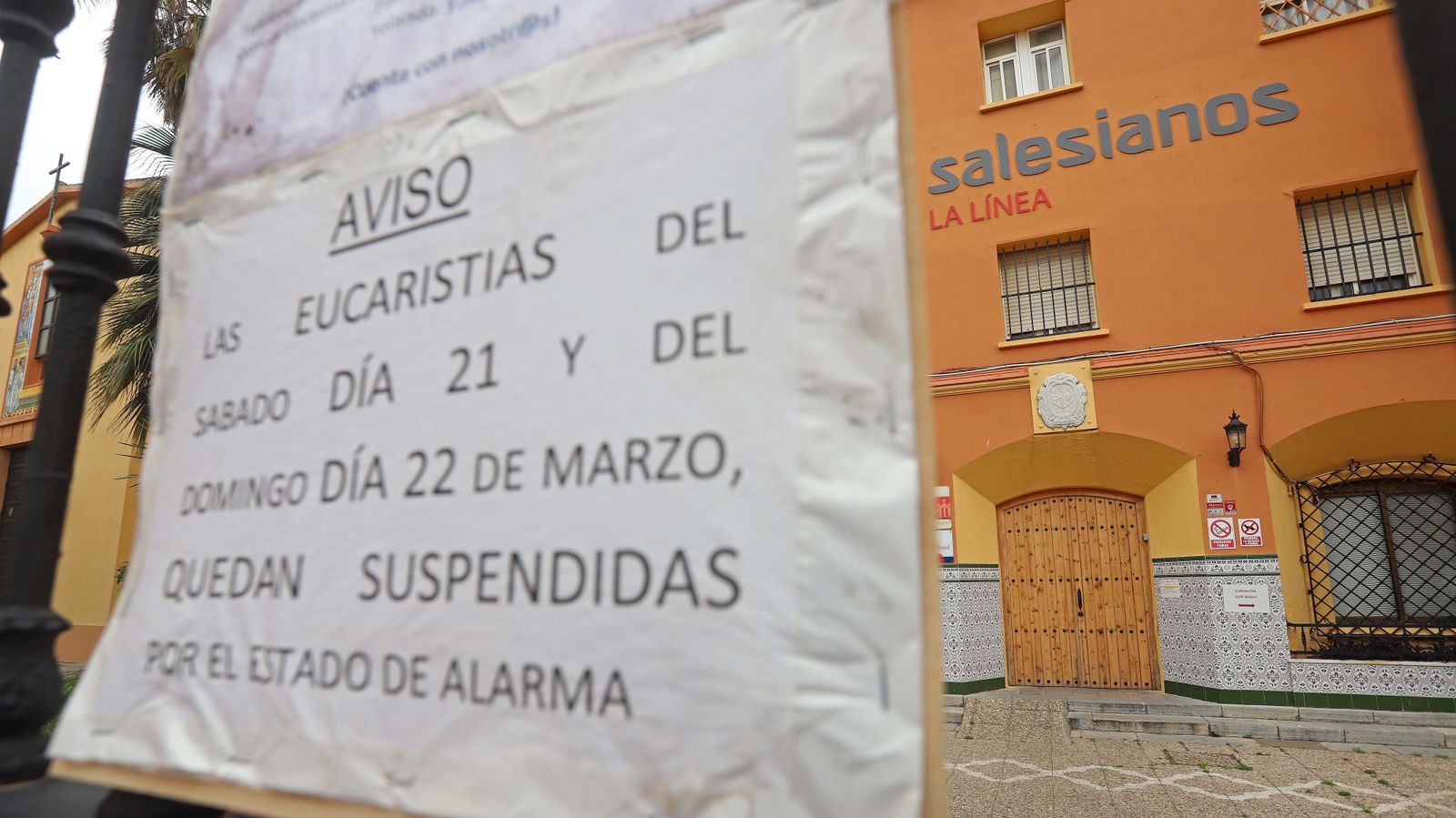 Domingo de Ramos durante el confinamiento en el Campo de Gibraltar