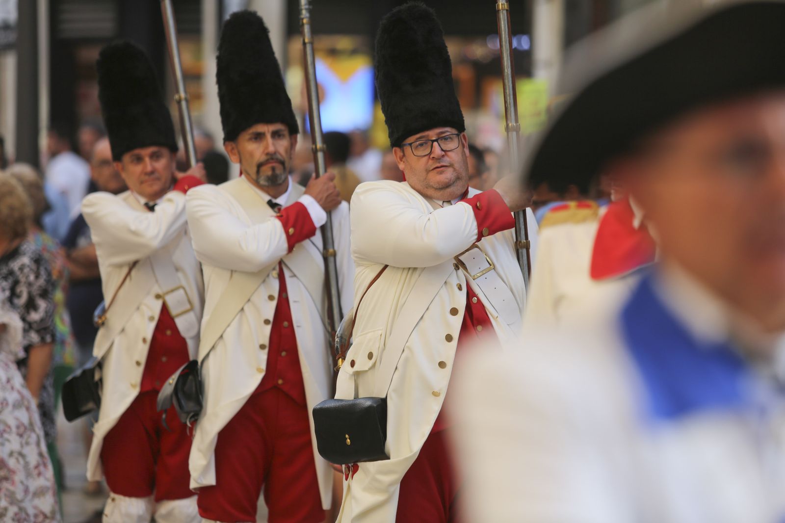 Las fotos del desfile en Málaga en recuerdo a Bernardo de Gálvez