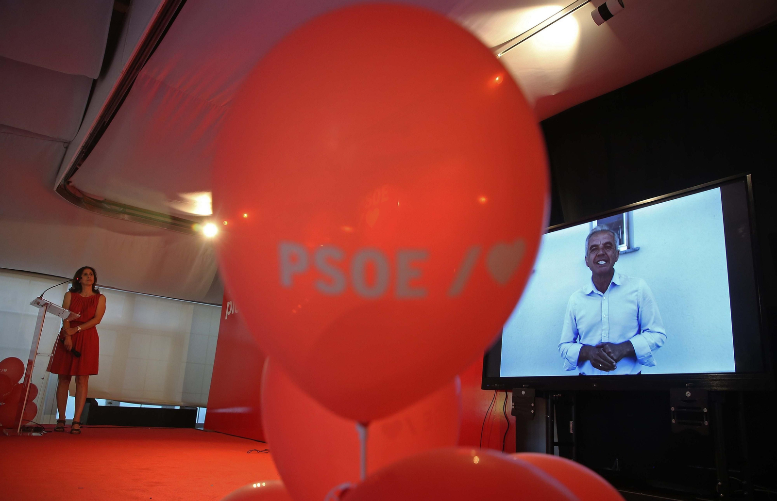 Fotos de la presentación de la candidatura de Rocío Arrabal a la Alcaldía de Algeciras