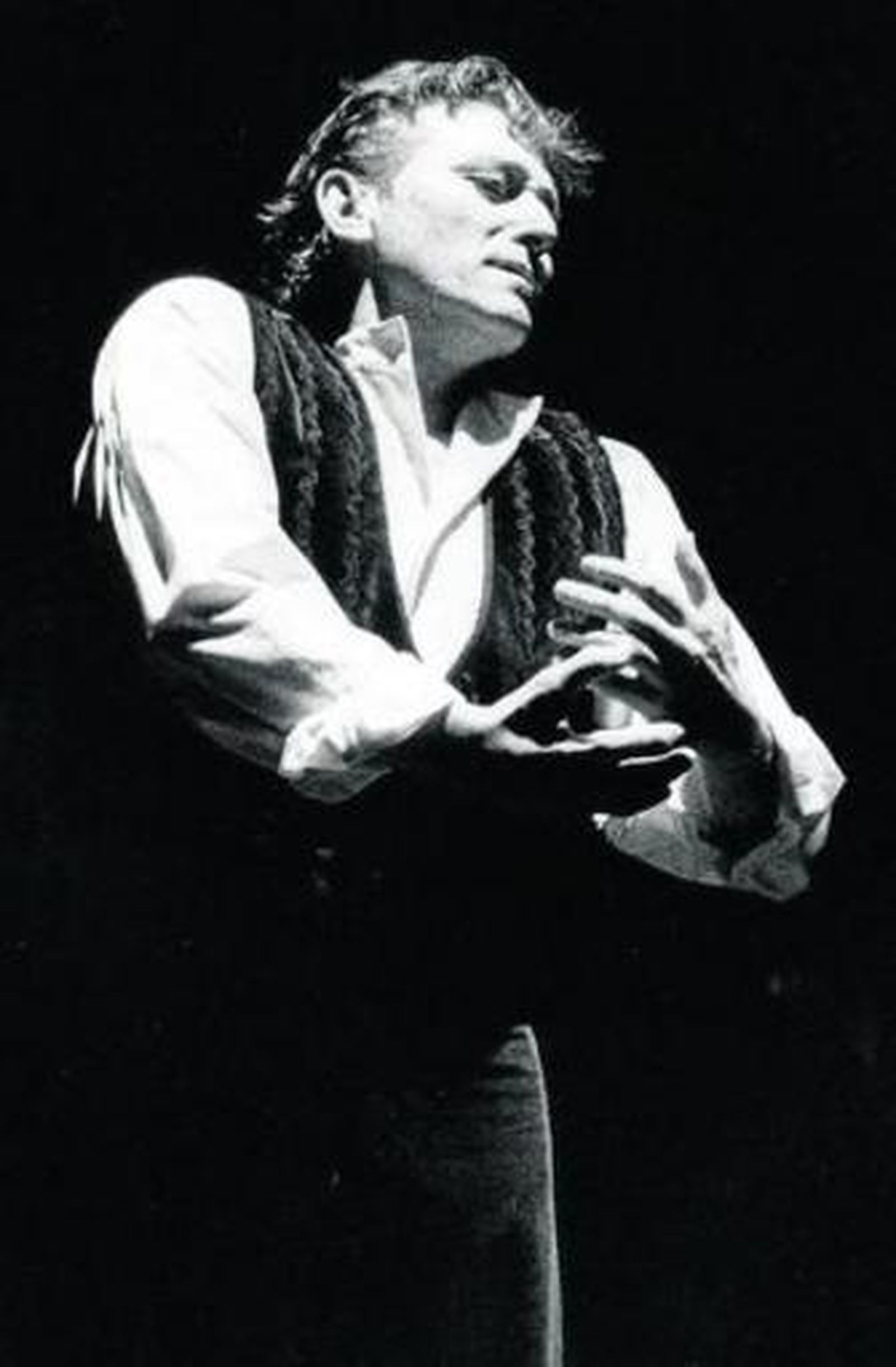 Antonio Gades, durante la puesta en escena de 'Fuenteovejuna'.