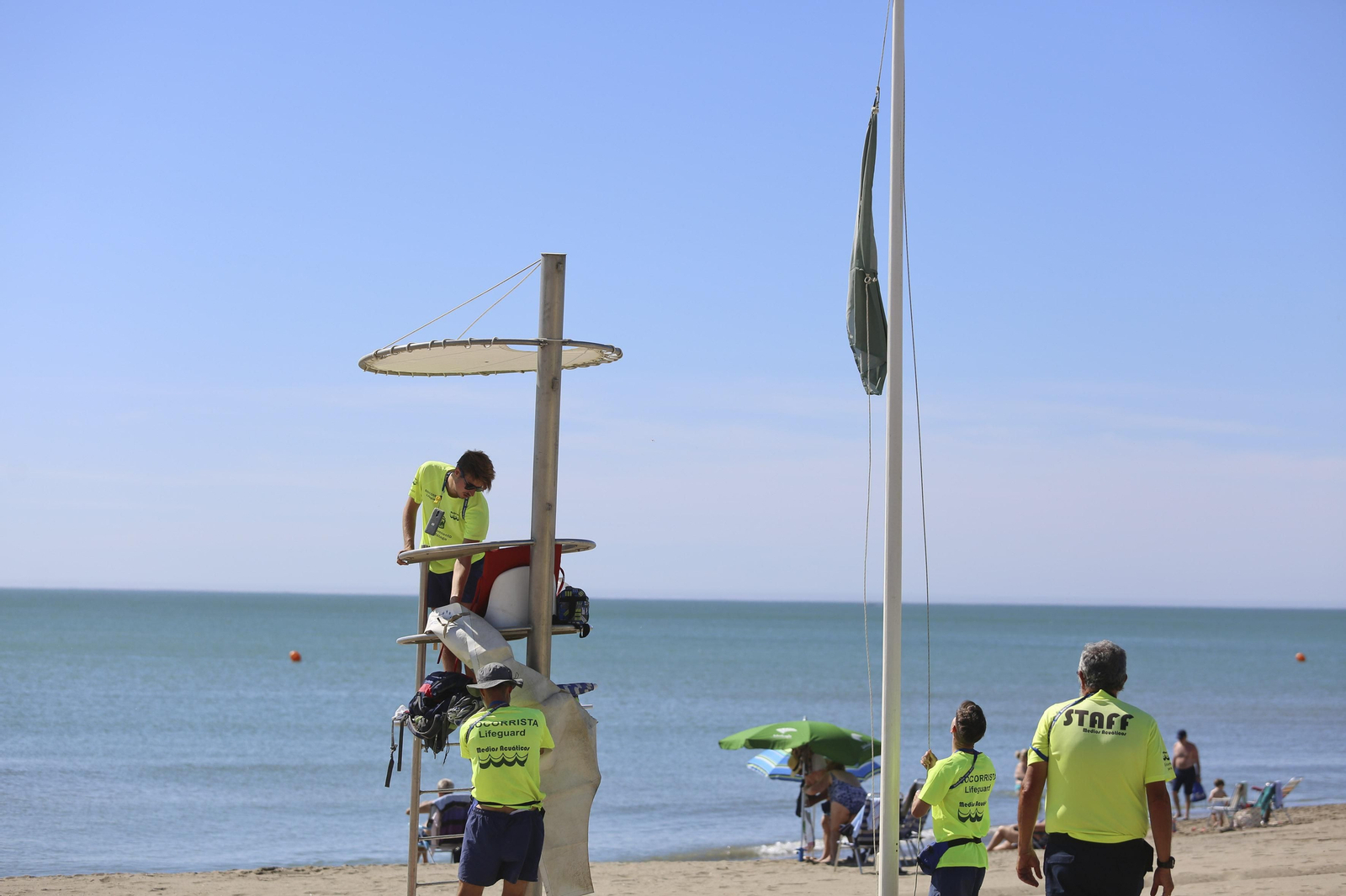 Fotos de la playa en Málaga, donde escapar del calor
