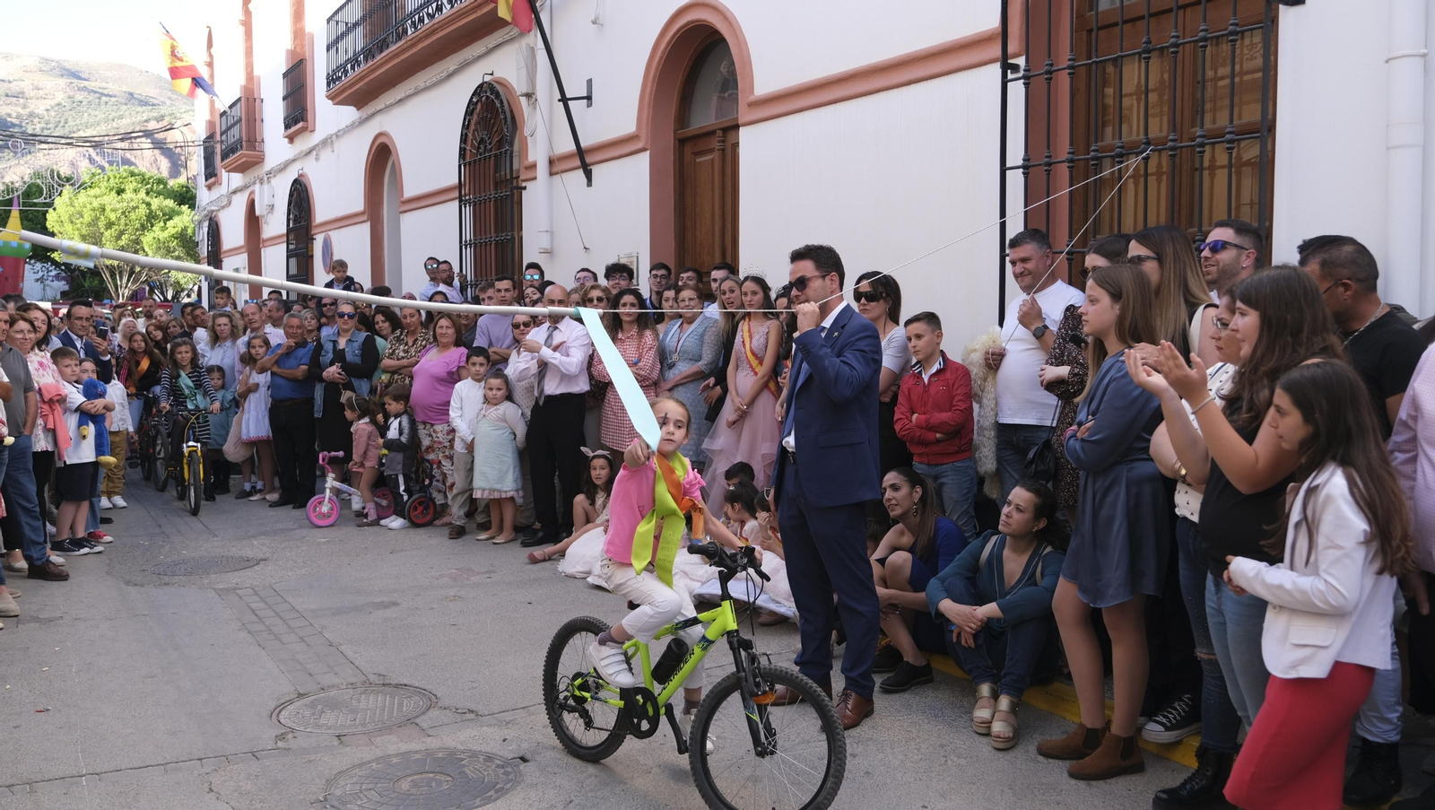 Imágenes de las carreras de cintas en las Fiestas de Canjáyar