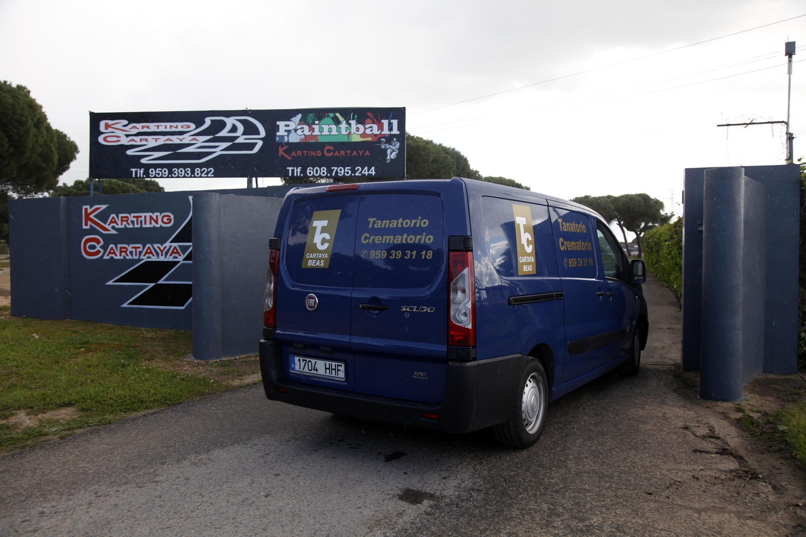 El kartódromo cartayero, el día del accidente