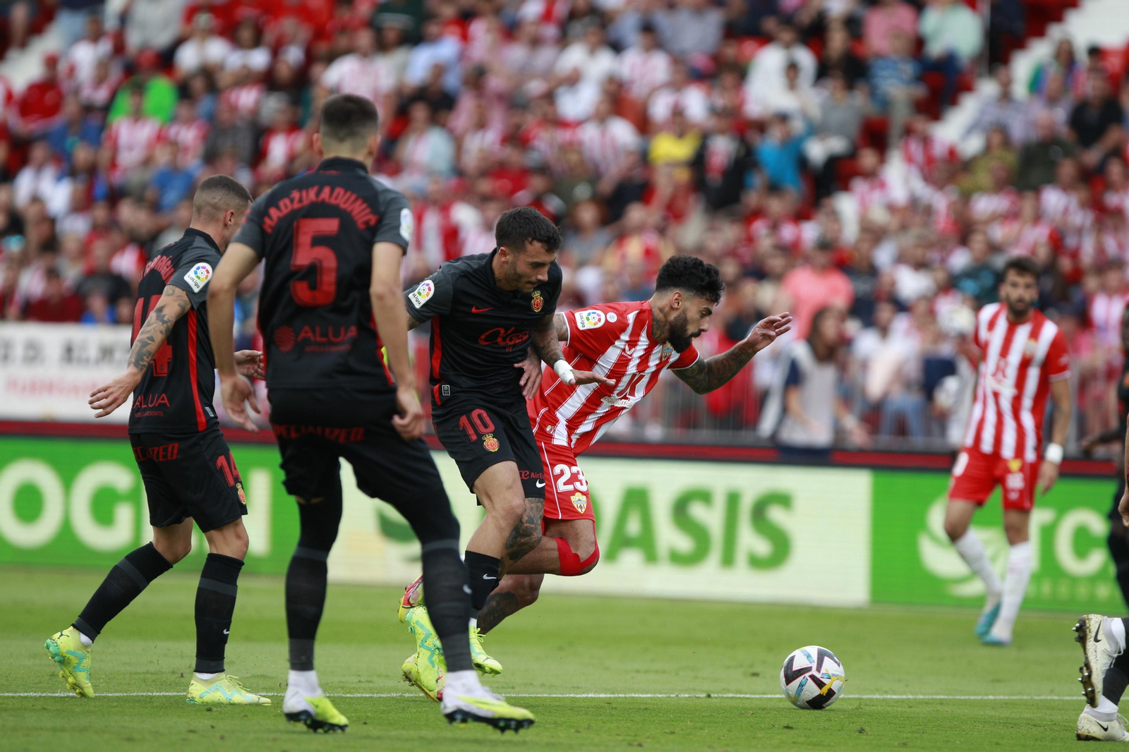 Imágenes del partido U.D. Almería-R.C.D. Mallorca