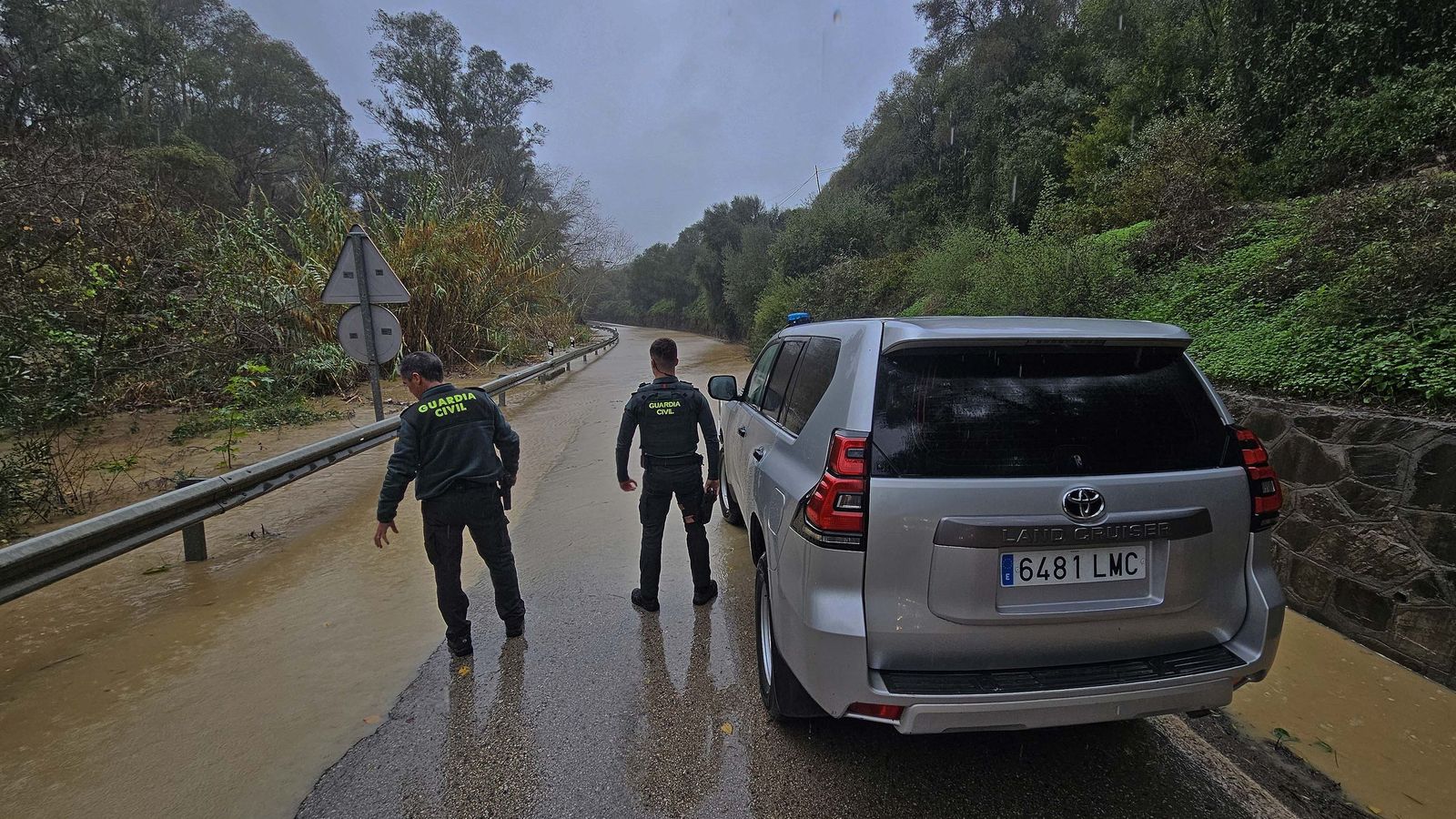 Fotos de las inundaciones y efectos de la borrasca Francis en Los Barrios, Tesorillo y Jimena