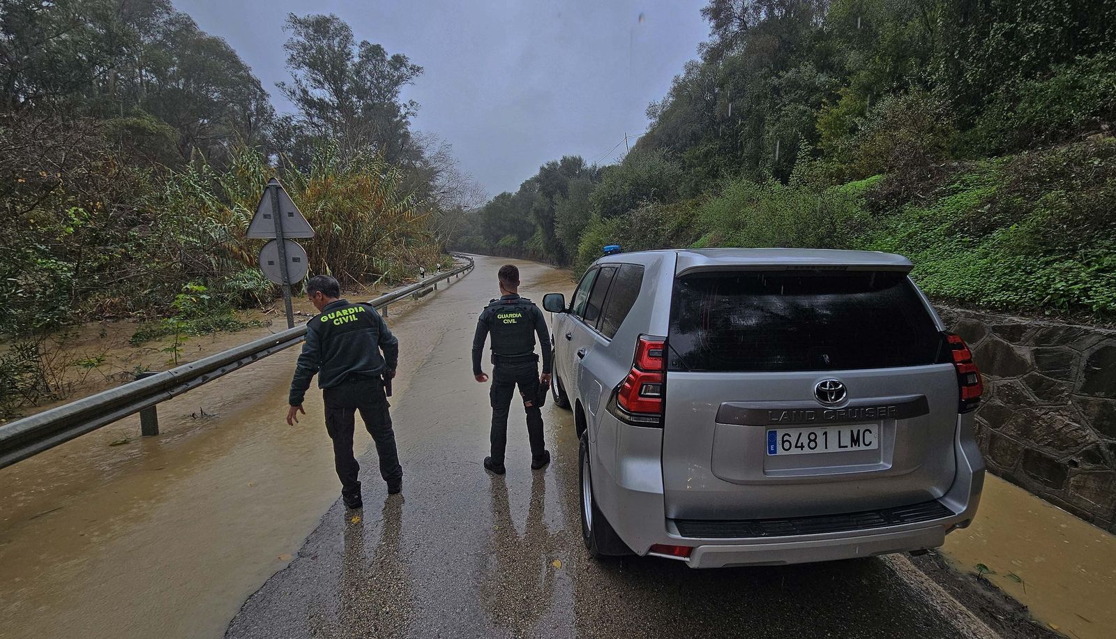 Fotos de las inundaciones y efectos de la borrasca Francis en Los Barrios, Tesorillo y Jimena