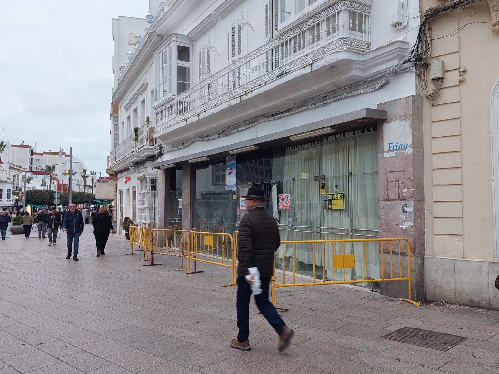 La fachada del negocio, que cerró definitivamente a principios de agosto.