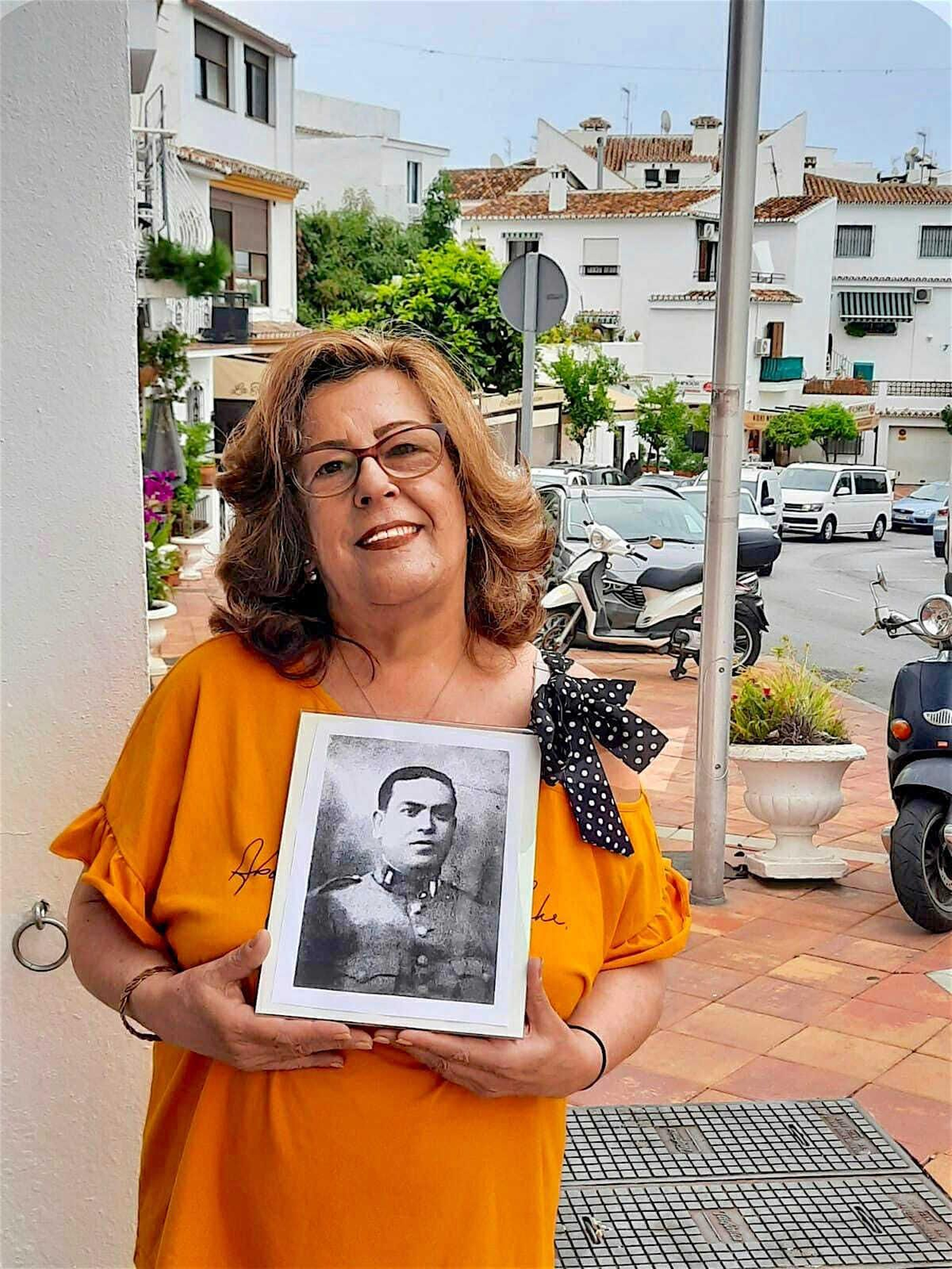 Marie Gerene, la nieta del cabo Godoy.