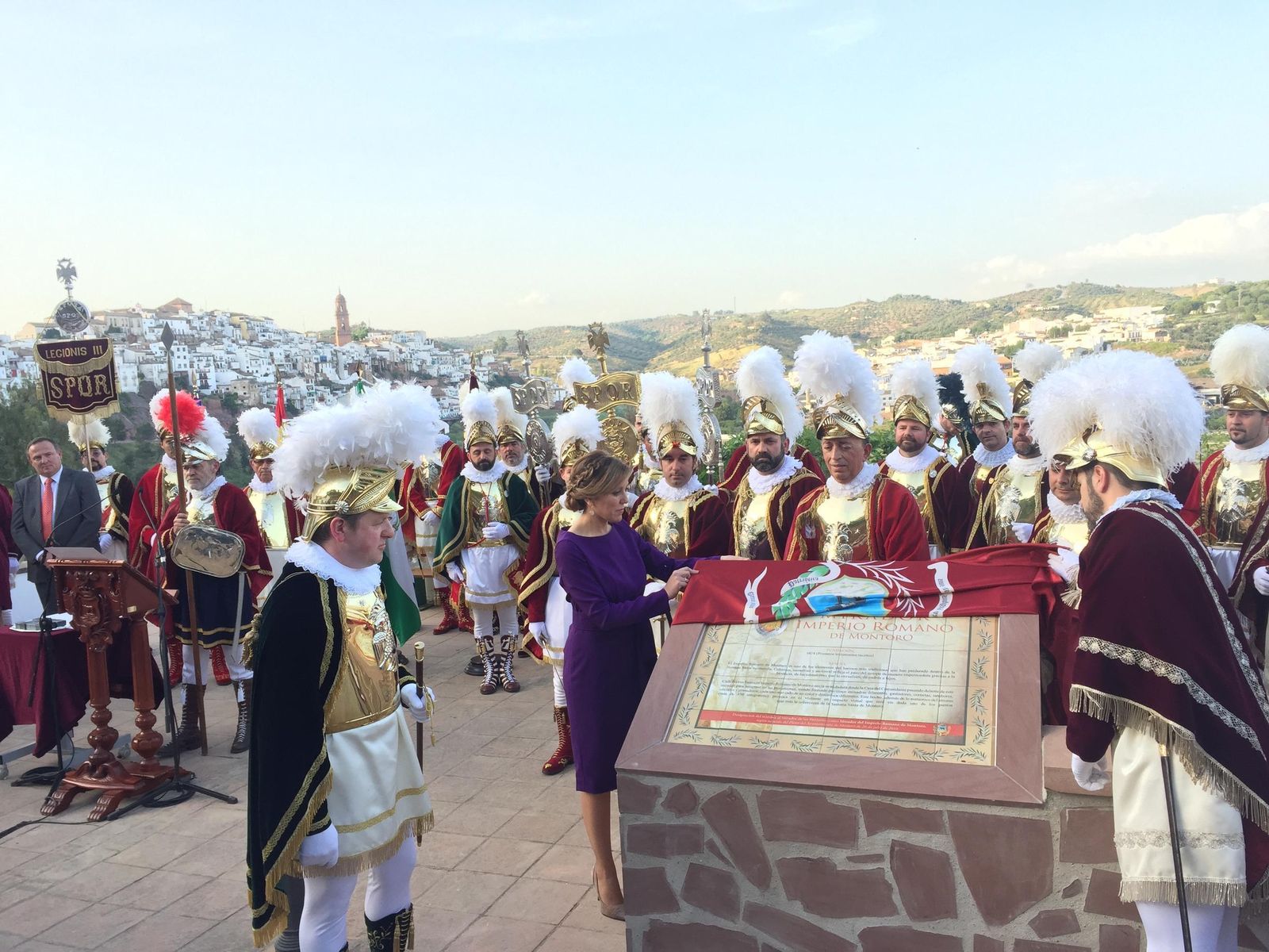 El mirador  del Imperio Romano