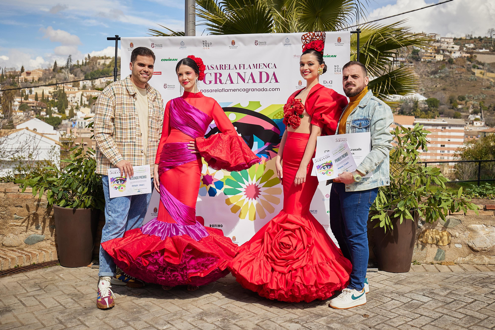 El certamen de jóvenes diseñadores de la Pasarela Granada Flamenca, en imágenes