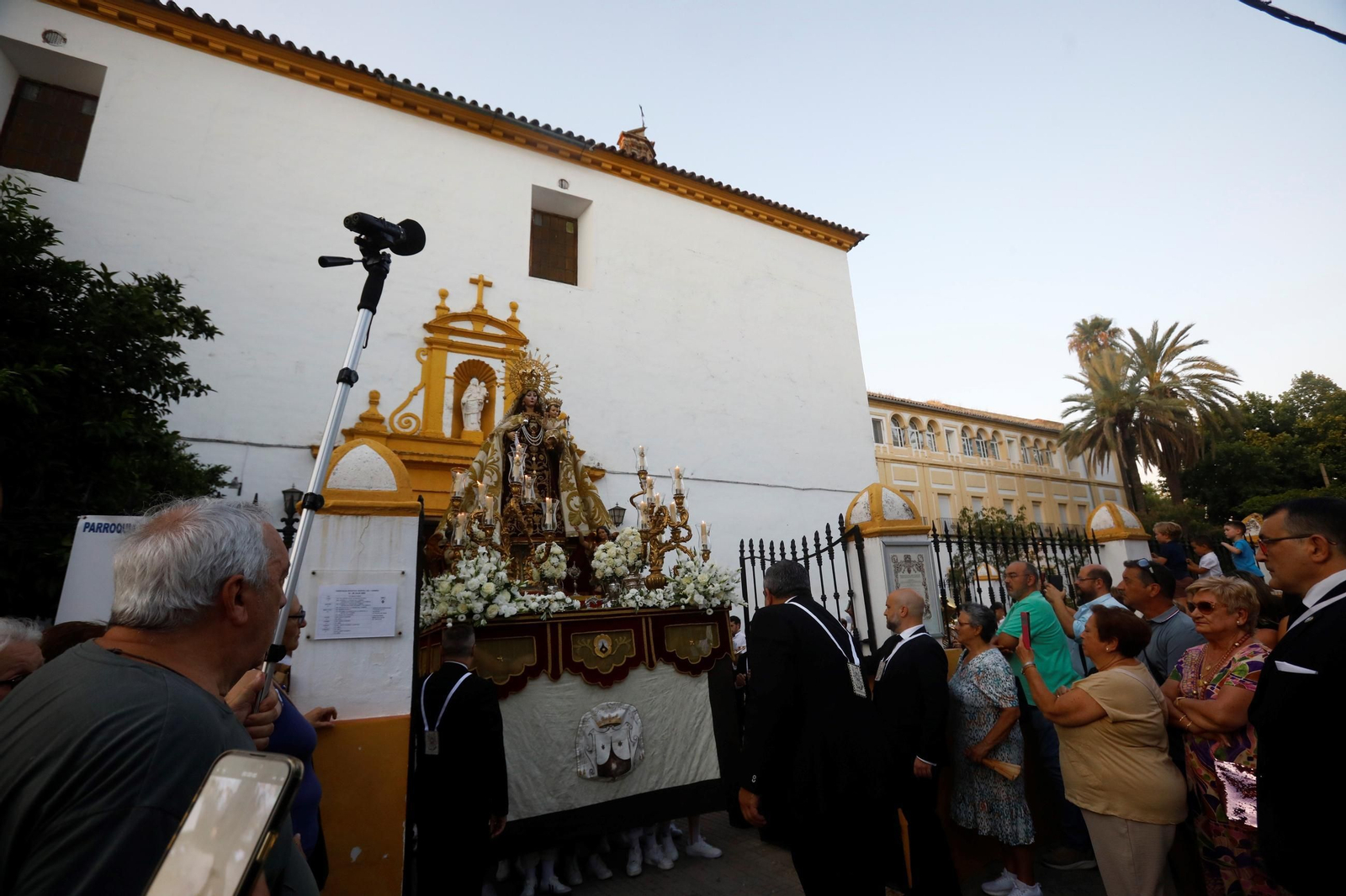 La procesión de la Virgen del Carmen de Puerta Nueva de Córdoba, en imágenes