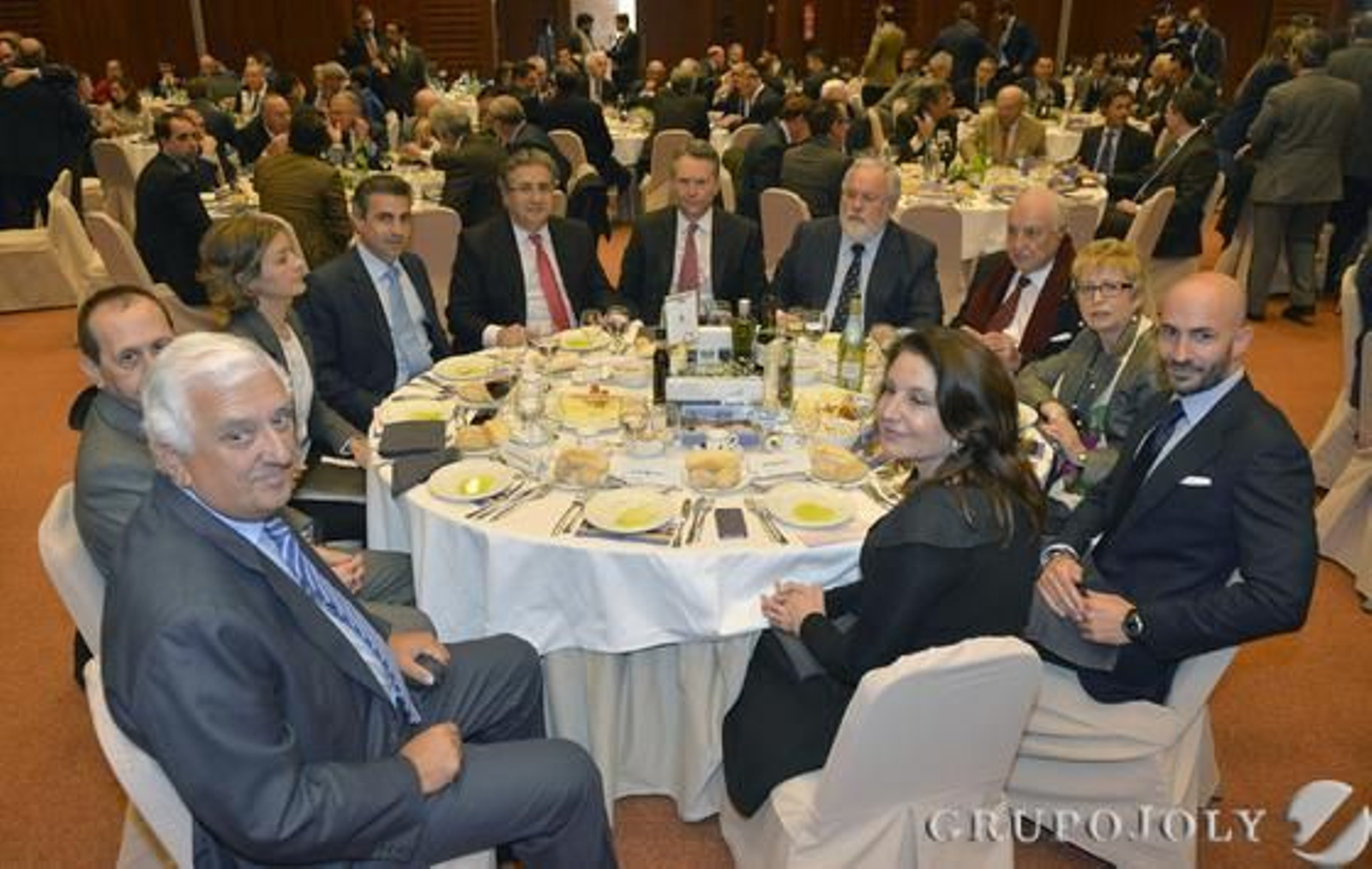 Santiago Herrero, José Antonio Carrizosa, Isabel García Tejerina, Gonzalo Guillén, Juan Ignacio Zoido, José Joly, Miguel Arias Cañete, Juan Ramón Guillén, Elena Víboras, Álvaro Guillén y Carmen Crespo. / Juan Carlos Vázquez