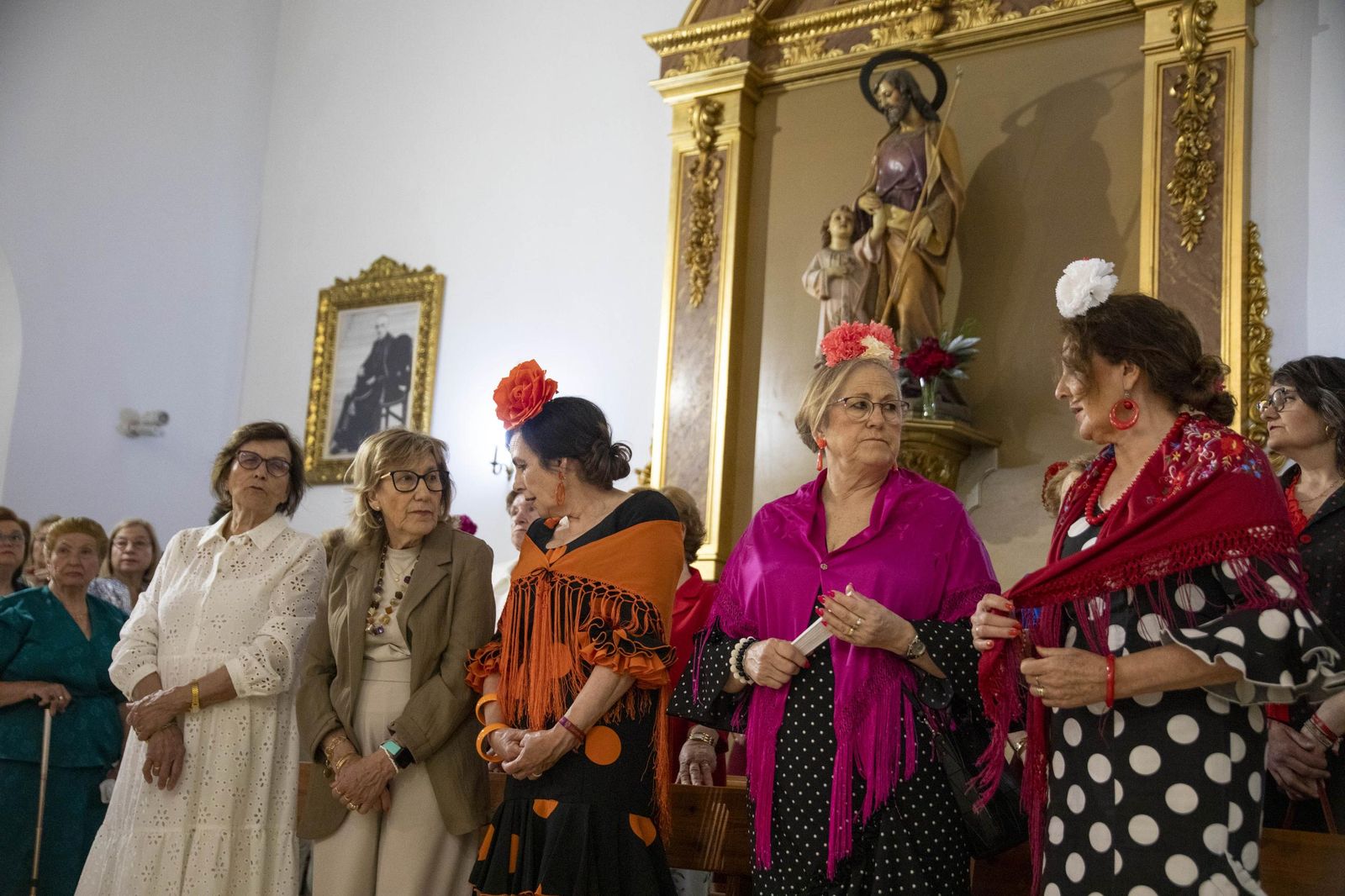 Las imágnes de la misa y procesión en honor a San Marcos en El Ejido