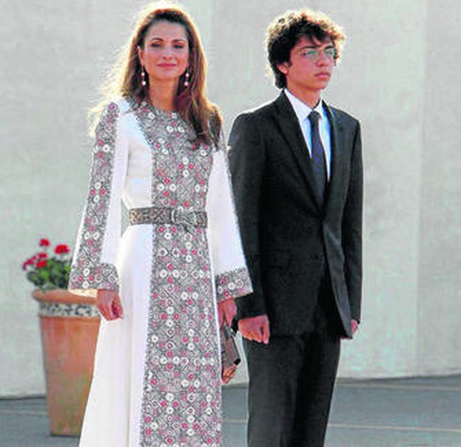 Rania de Jordania, madre orgullosa