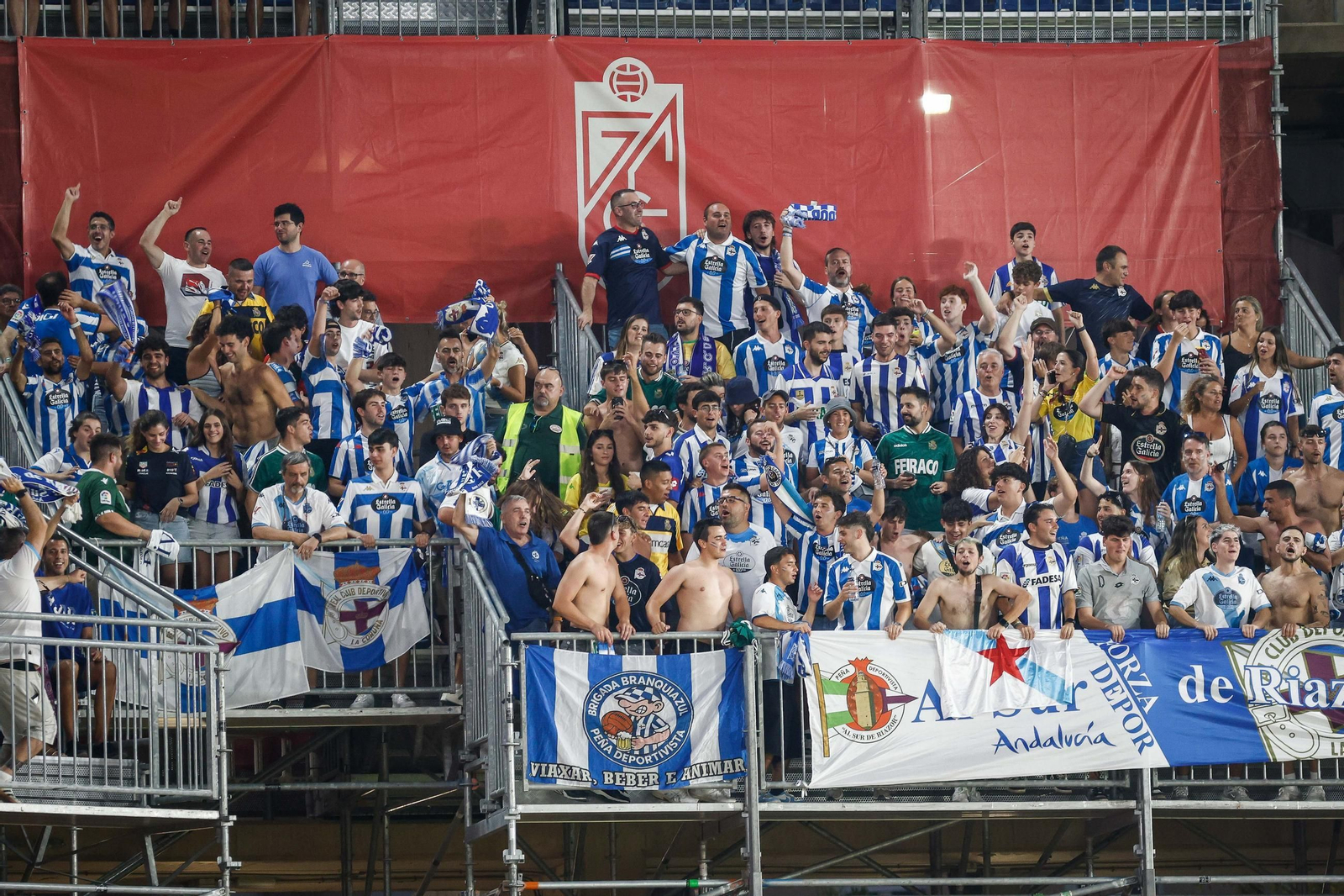 Encuéntrate en la grada de Los Cármenes y en el recibimiento al Granada CF