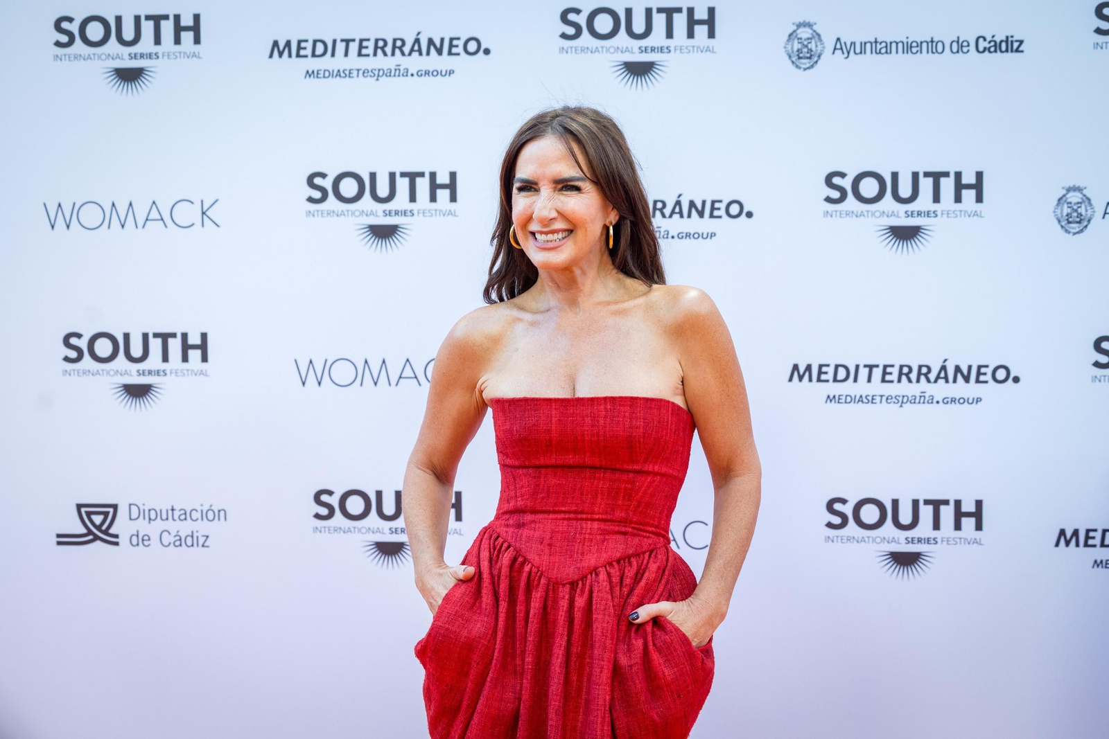 Imágenes de la alfombra roja del viernes 12 del South Series Festival