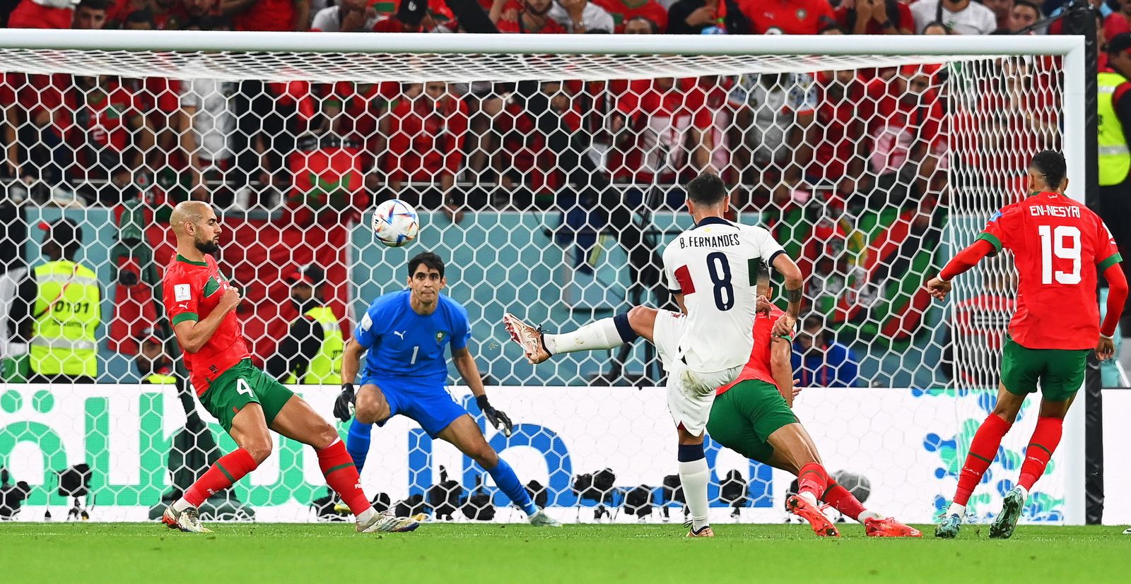 Las imágenes del Marruecos - Portugal de los cuartos de final del Mundial de Qatar