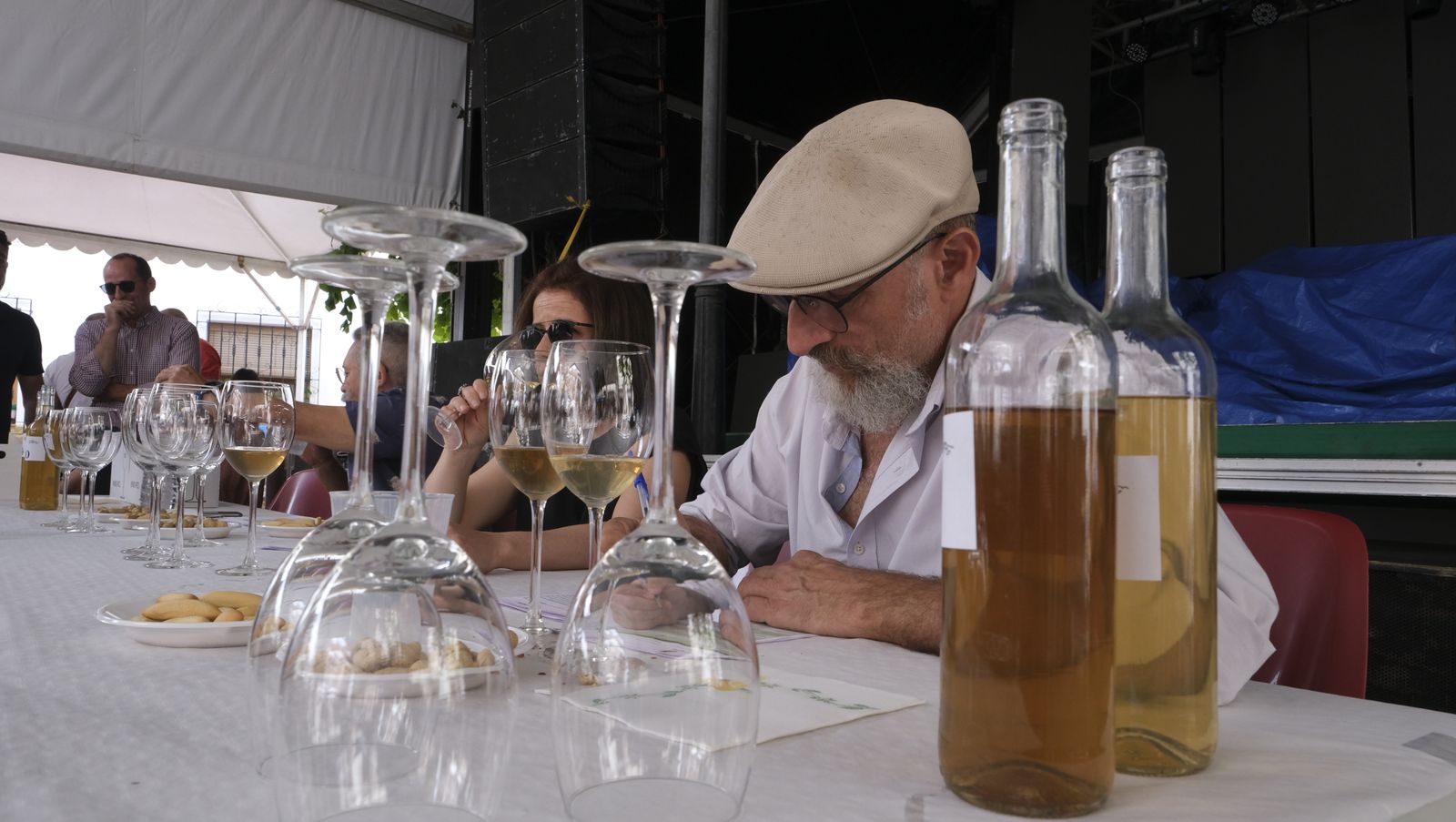 Imágenes del concurso de cata de vinos de las Fiestas de Abrucena 2022