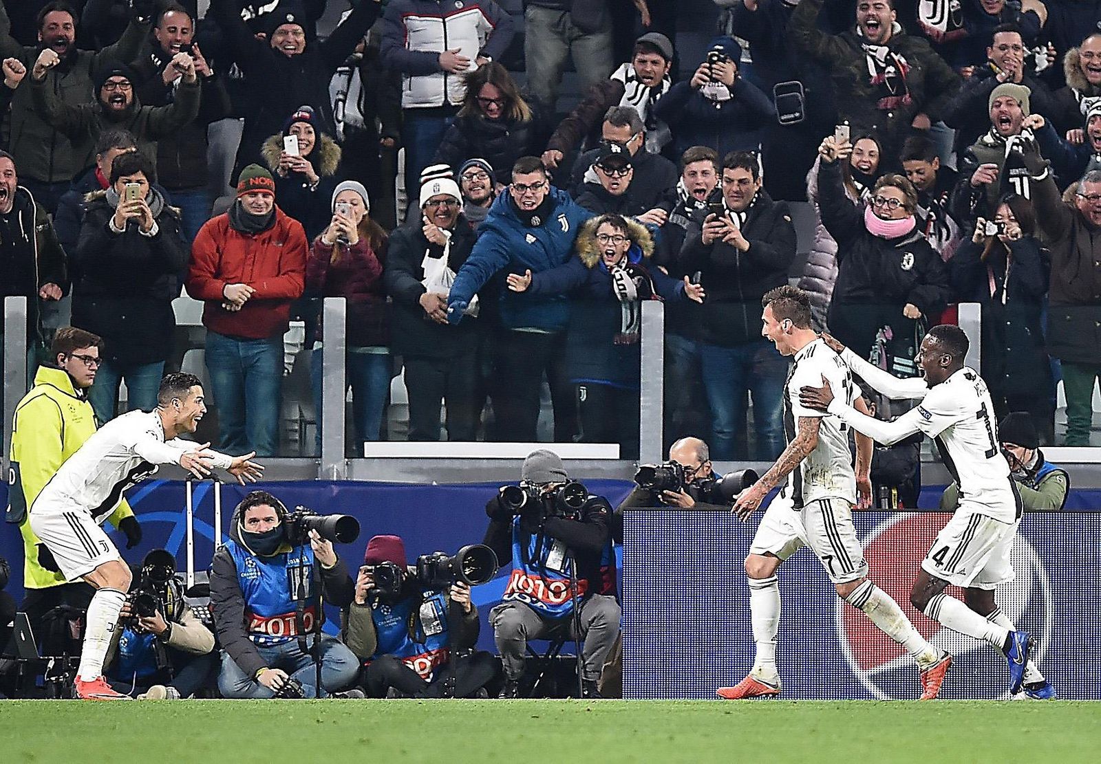 Las imágenes del Juventus-Valencia