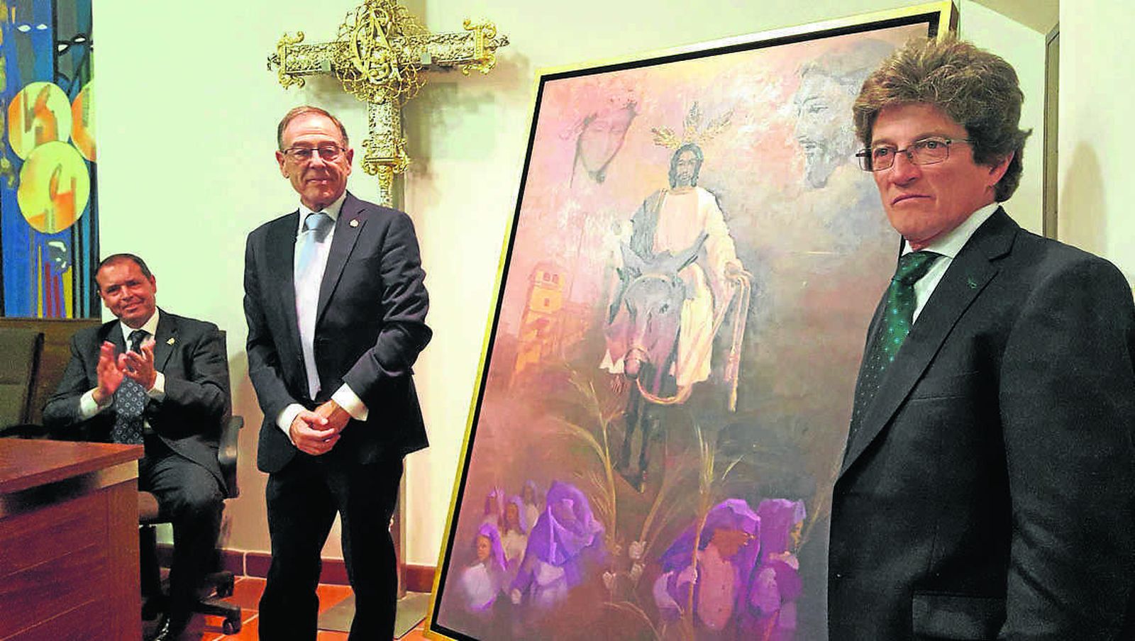 Acto de presentación del cartel y logo del 75 aniversario de Jesús a su Entrada en Jerusalén.