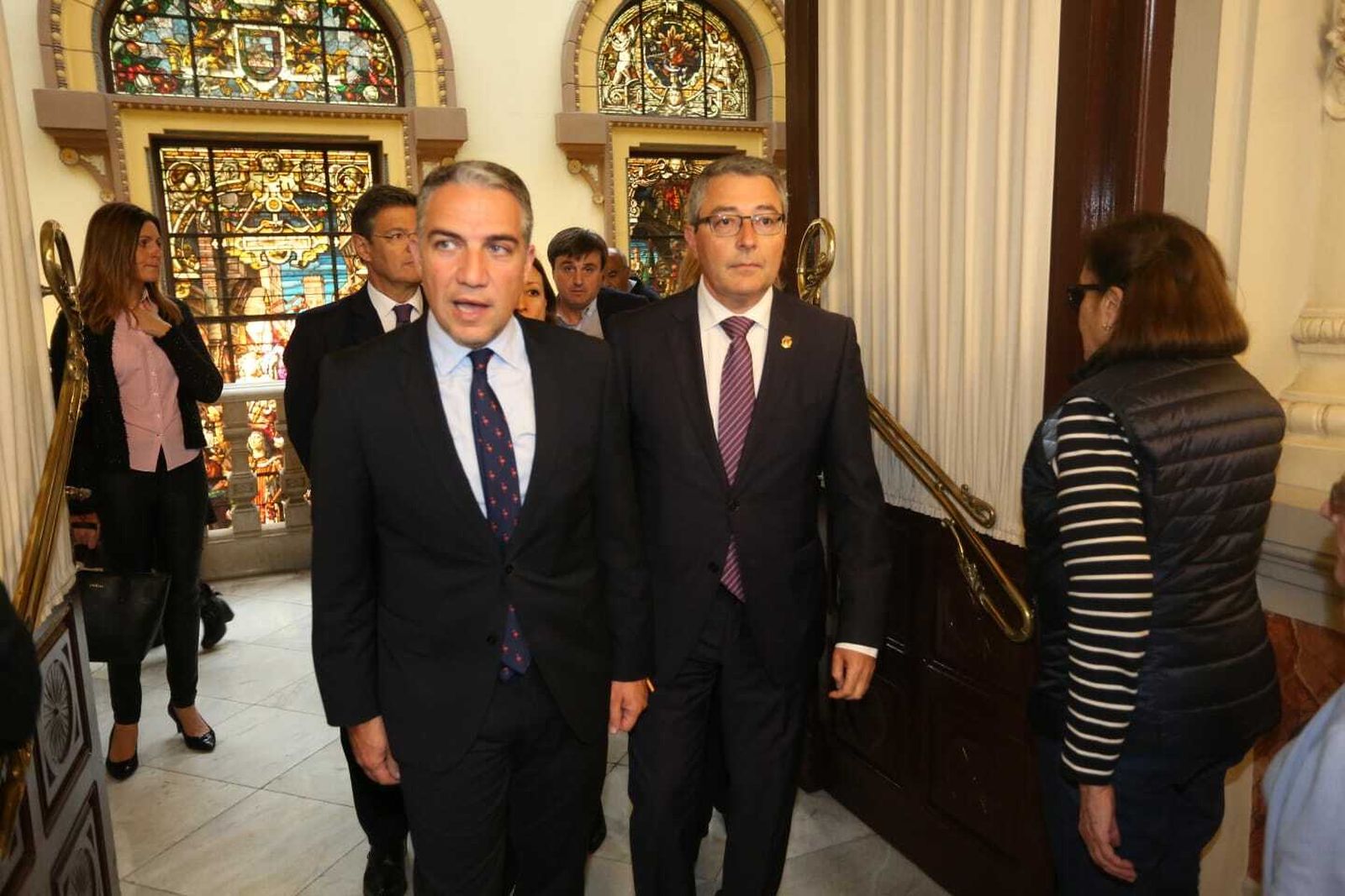 Fotos de la capilla ardiente de Manuel Alcántara