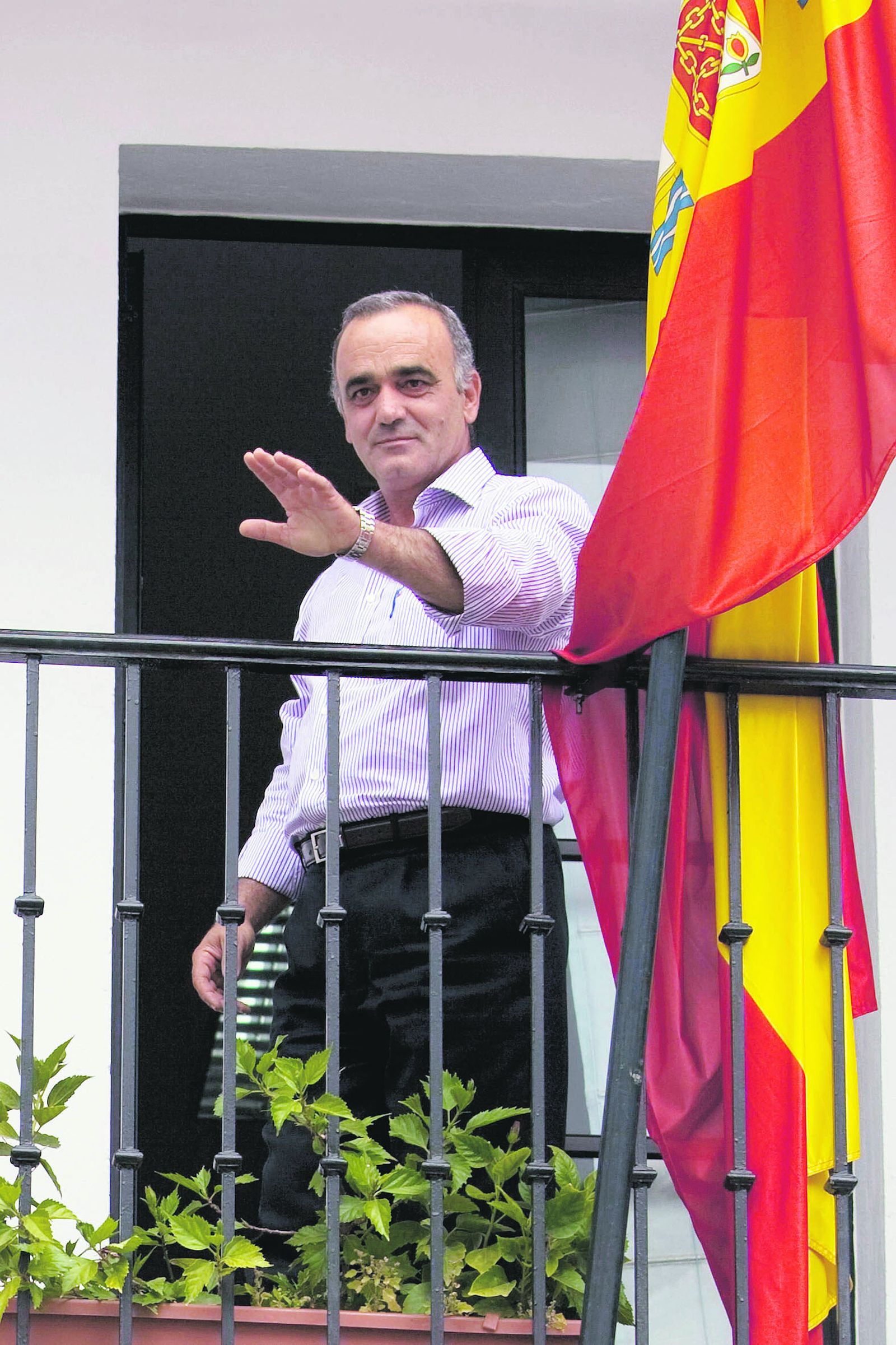 El alcalde de Almogía, Cristóbal Torreblanca.