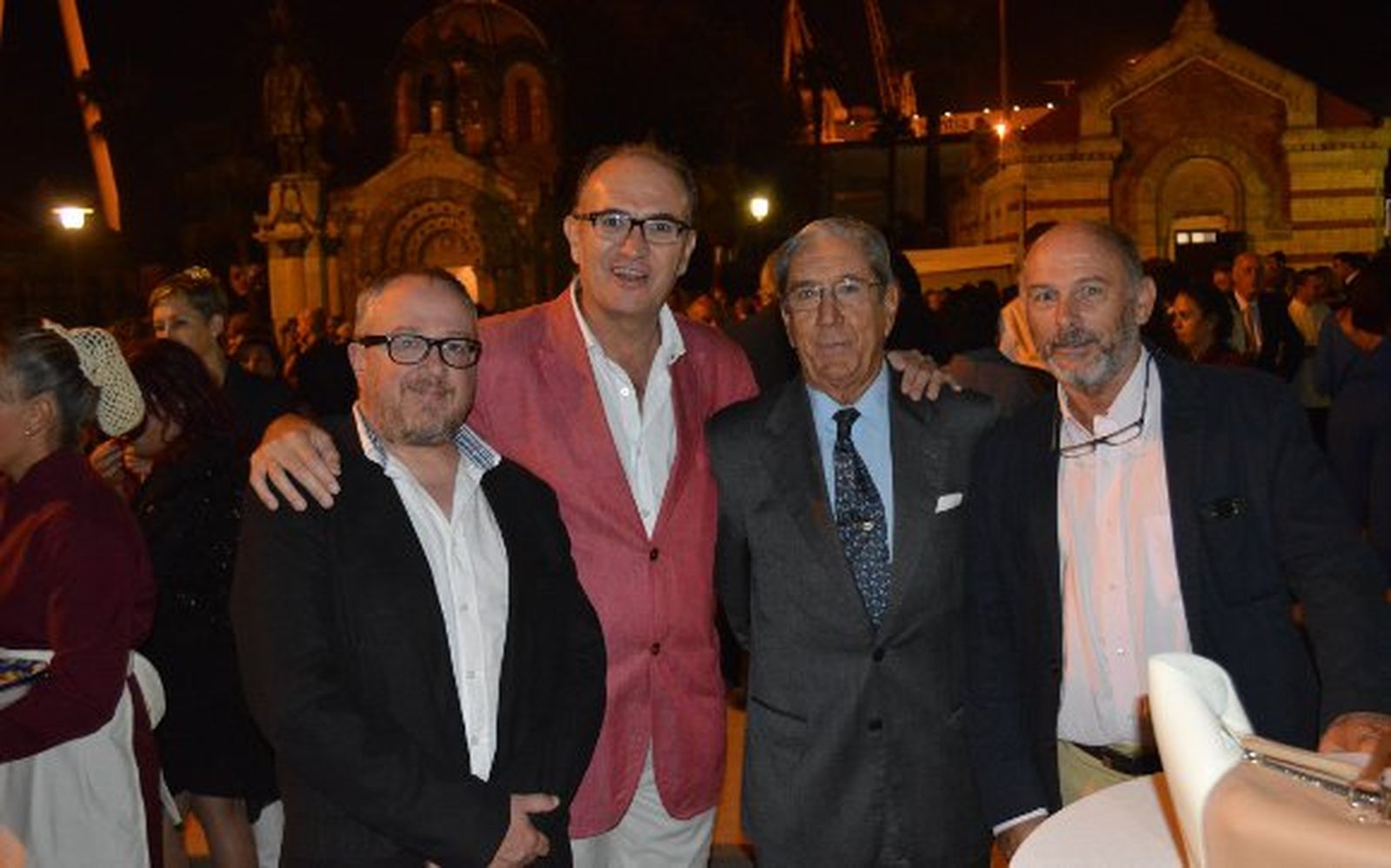 Idamor Rodríguez, Ignacio González Dorao, José Ramón Pérez y Álvaro Corral.

Foto: Ignacio Casas de Ciria