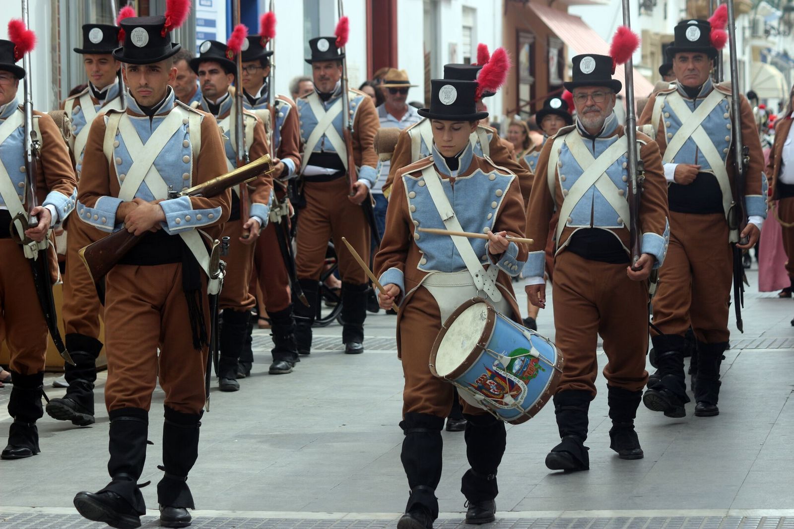 Desfile de tropas en el evento celebrado el pasado año