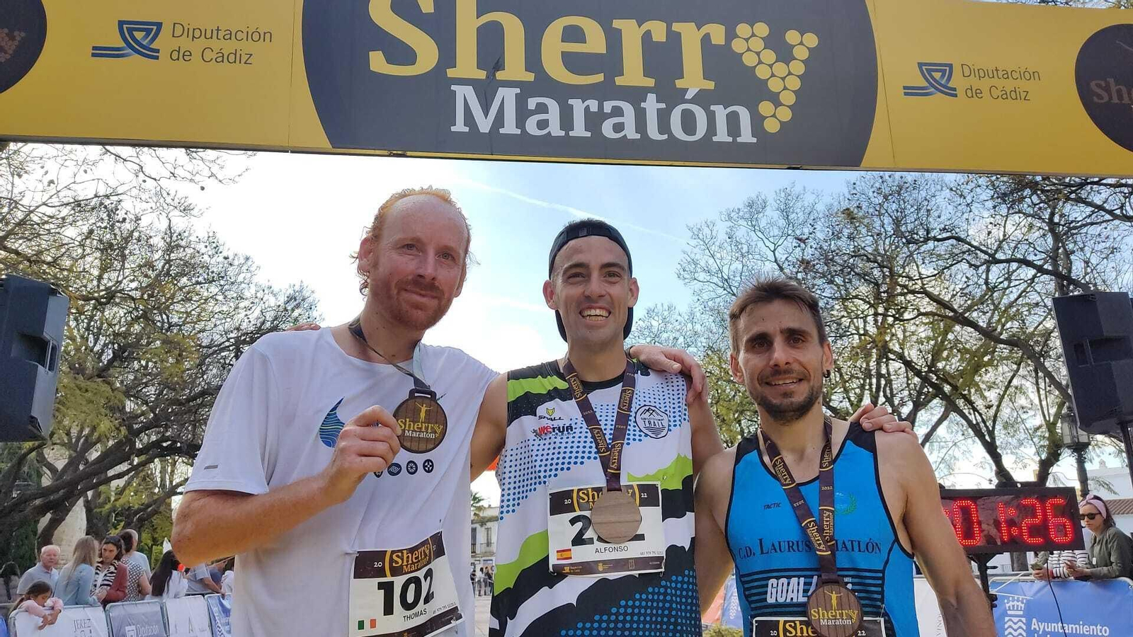Imágenes de la V Sherry Maratón de Jerez