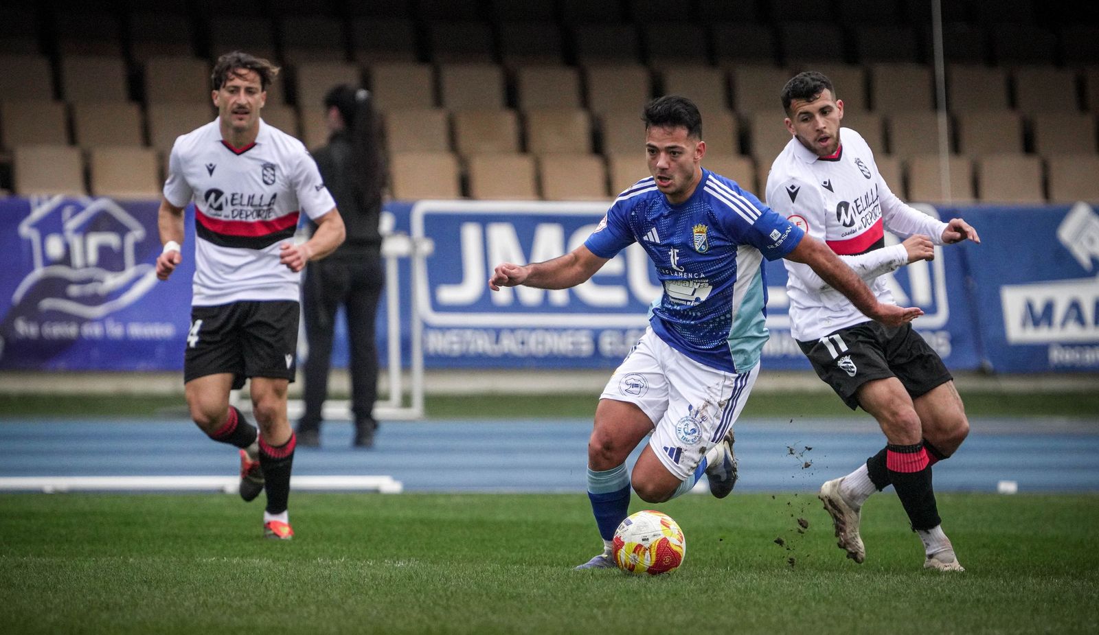 Imágenes del partido del Xerez CD - UD Melilla
